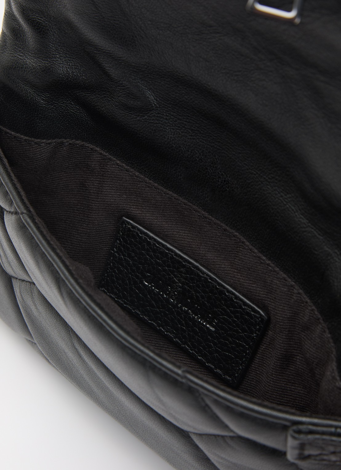 Zadig&Voltaire Rock Nano XL schoudertas van leer - detail 3 zwart
