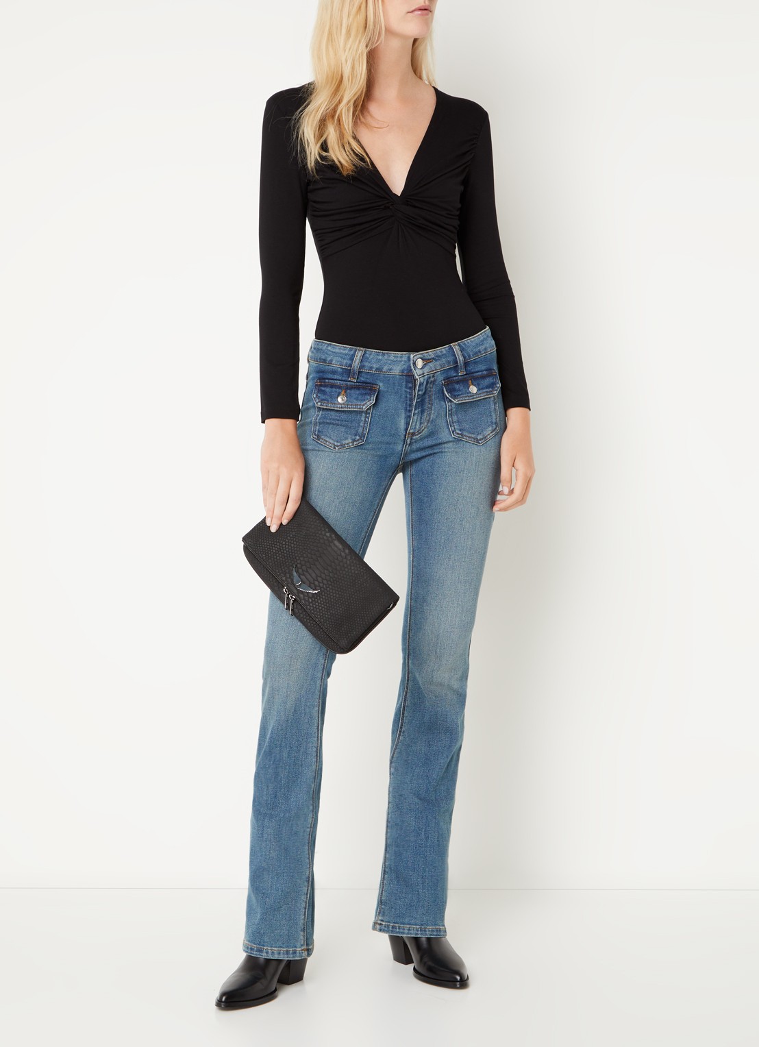 Zadig&Voltaire ROCK SOFT SAVAG - voorkant 3 zwart