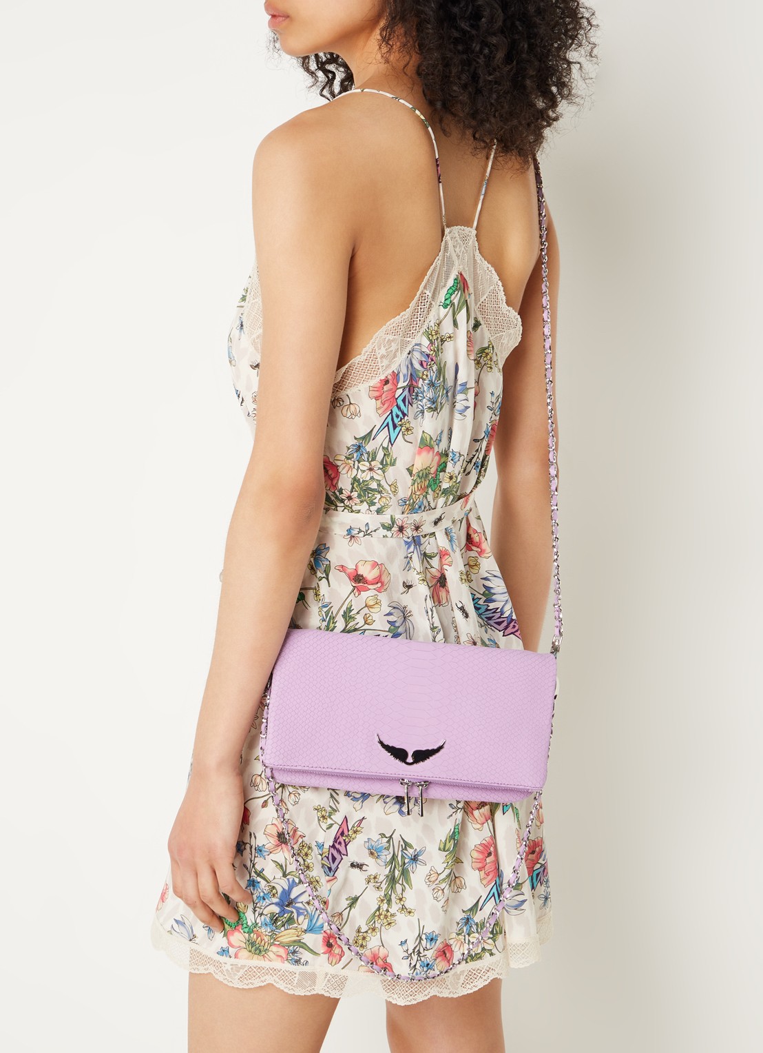 Zadig&Voltaire ROCK SOFT SAVAG - voorkant 4 lila