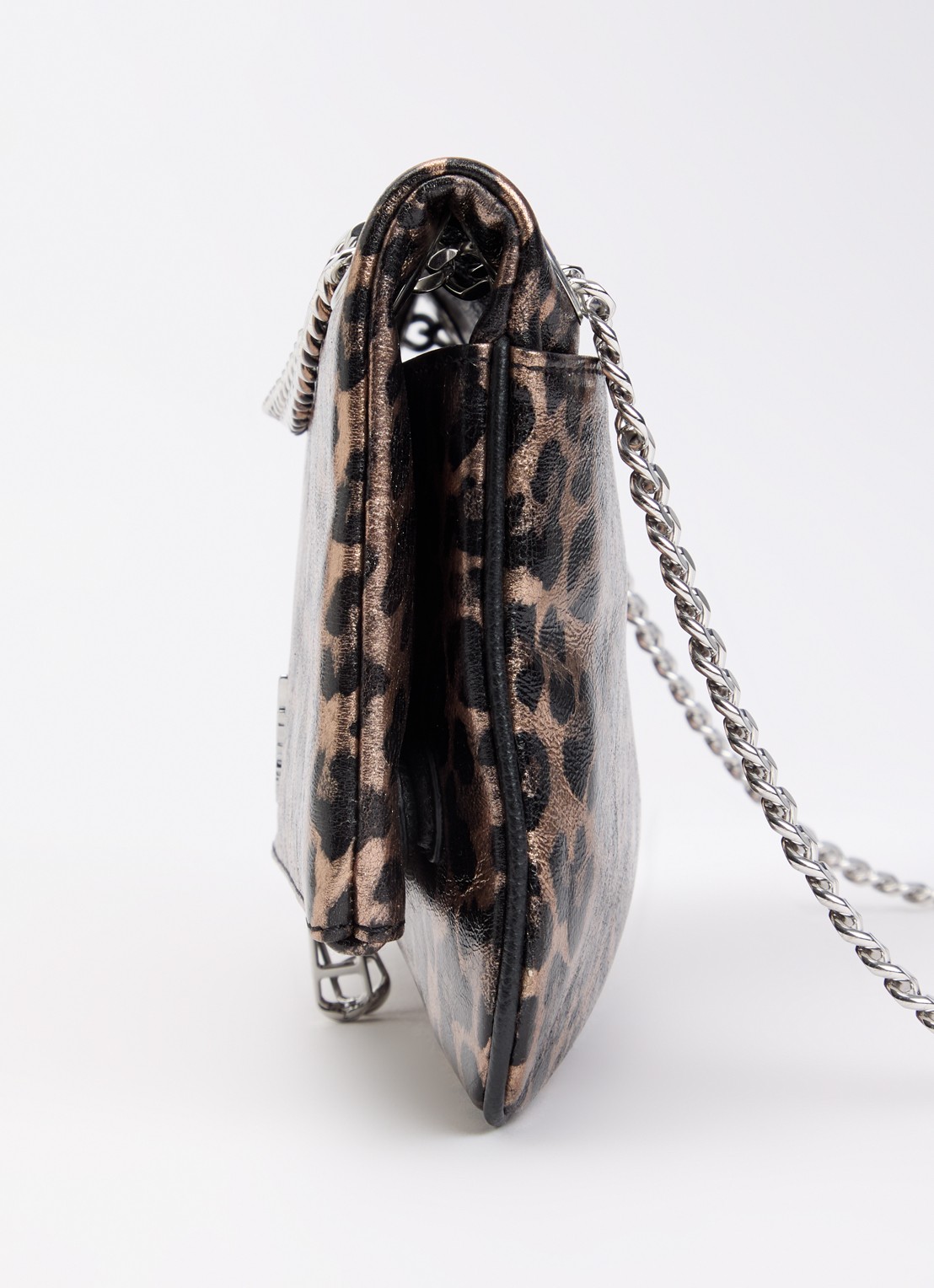 Zadig&Voltaire Rocky II schouderts met panterprint - detail 3 bruin