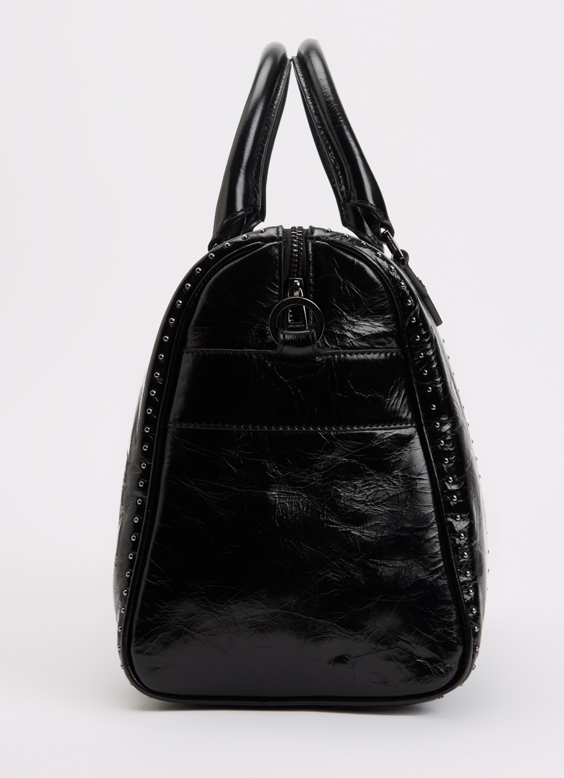 Zadig&Voltaire Sunny handtas van leer met afneembare schouderriem - detail 2 zwart