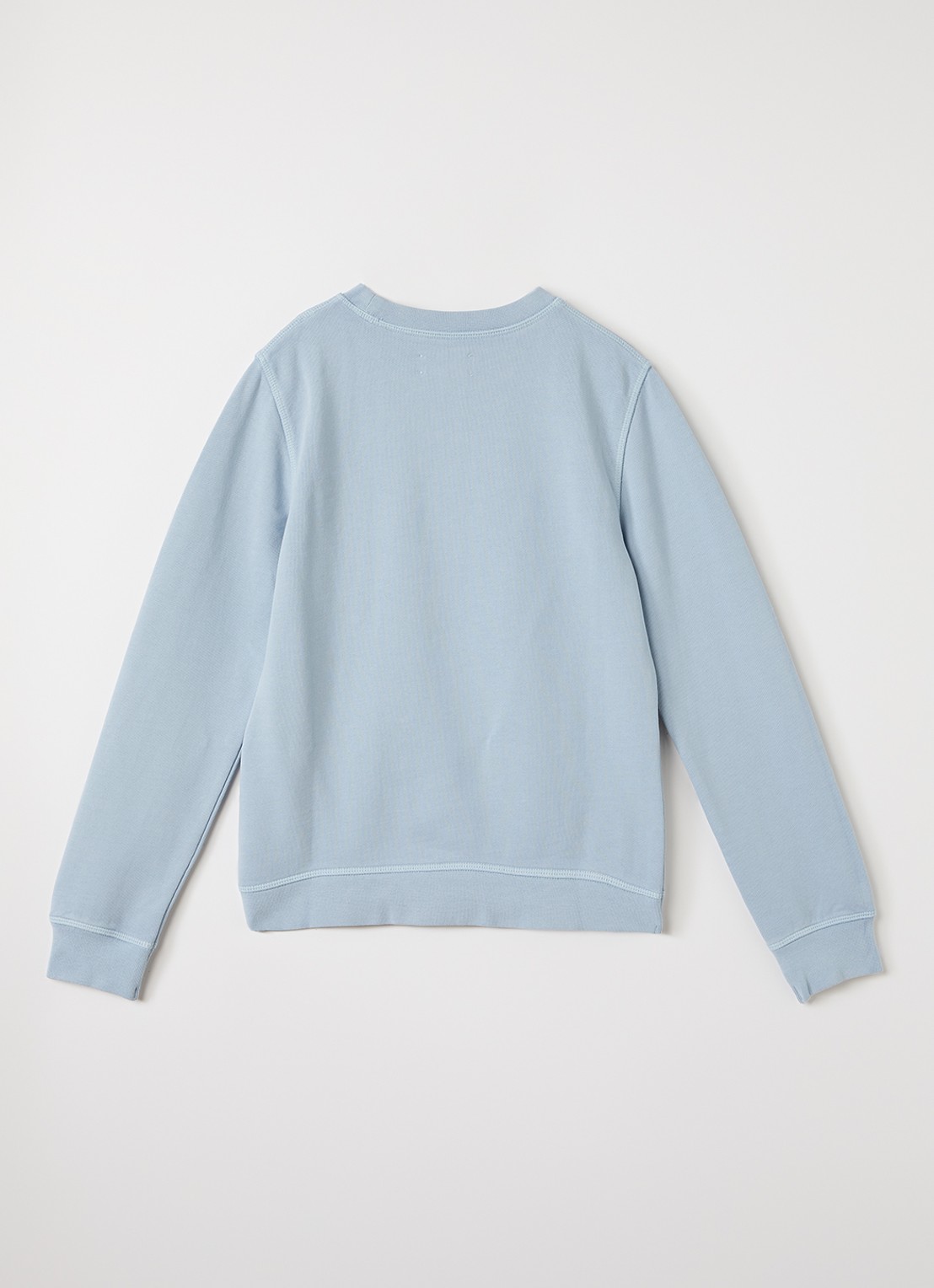 Zadig&Voltaire Sweater met logoprint  - voorkant 2 blauwgrijs