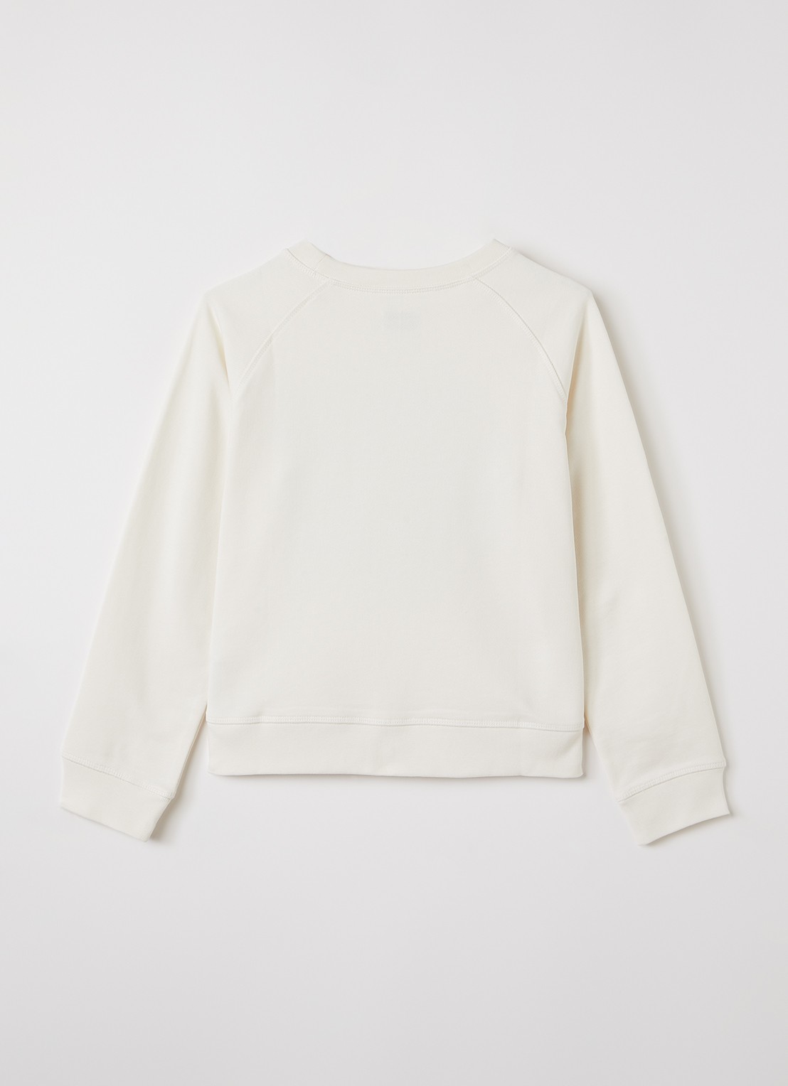 Zadig&Voltaire Sweater met logoprint - voorkant 2 gebroken wit