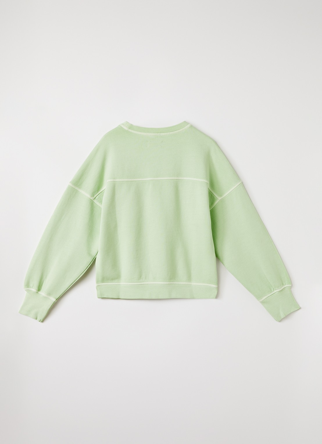 Zadig&Voltaire Sweater met strass - voorkant 3 lindegroen
