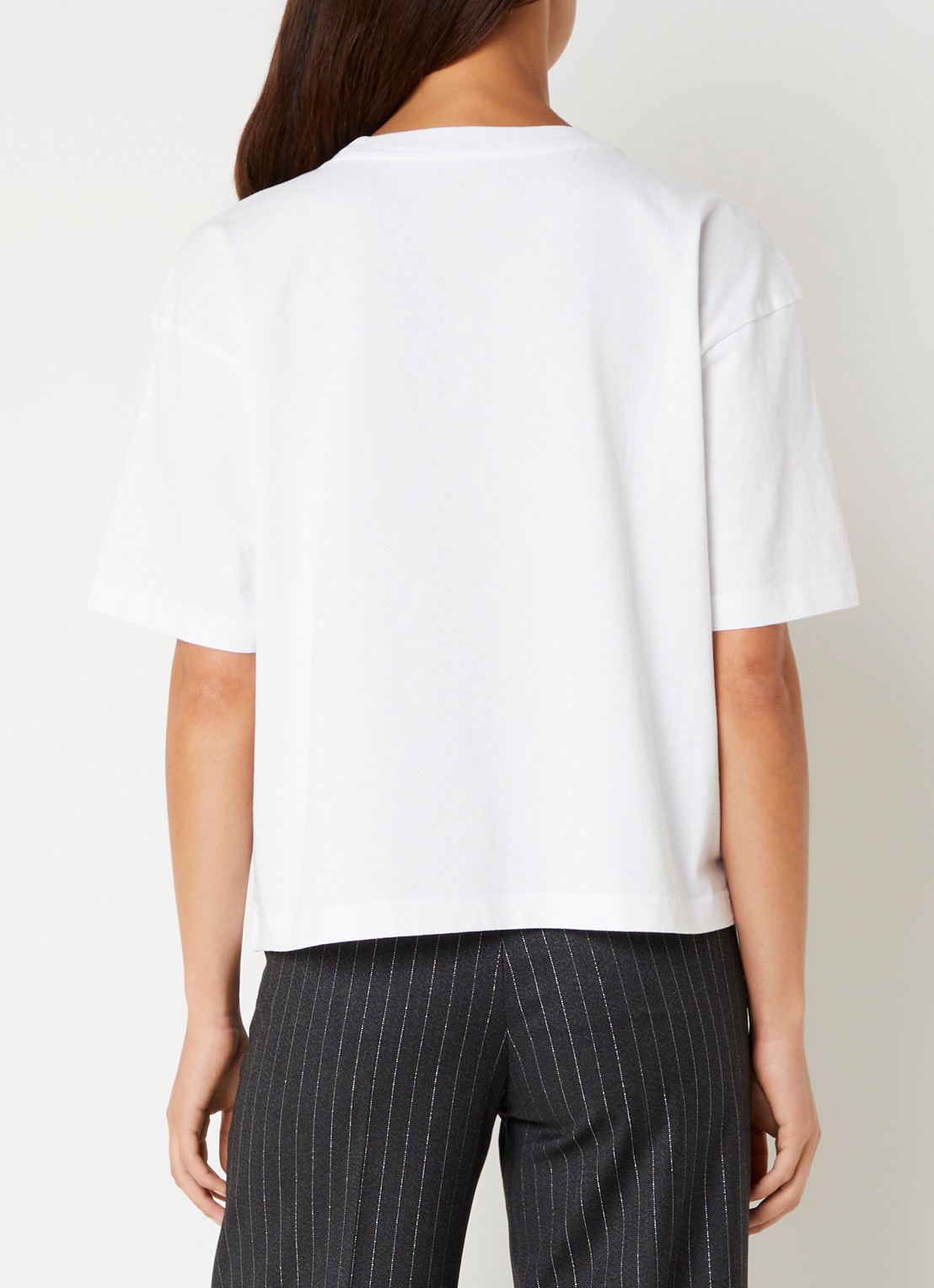 Zadig&Voltaire Tadia T-shirt met strass - achterkant 4 wit