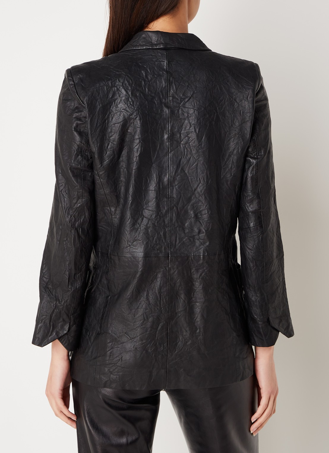 Zadig&Voltaire VISKO CUIR FROI - achterkant 3 zwart