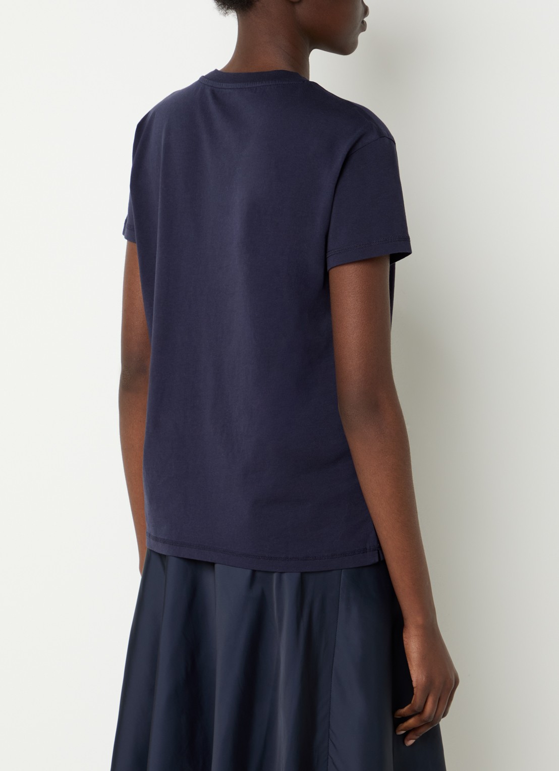 Zadig&Voltaire Walk HC T-shirt met strass - achterkant 3 donkerblauw