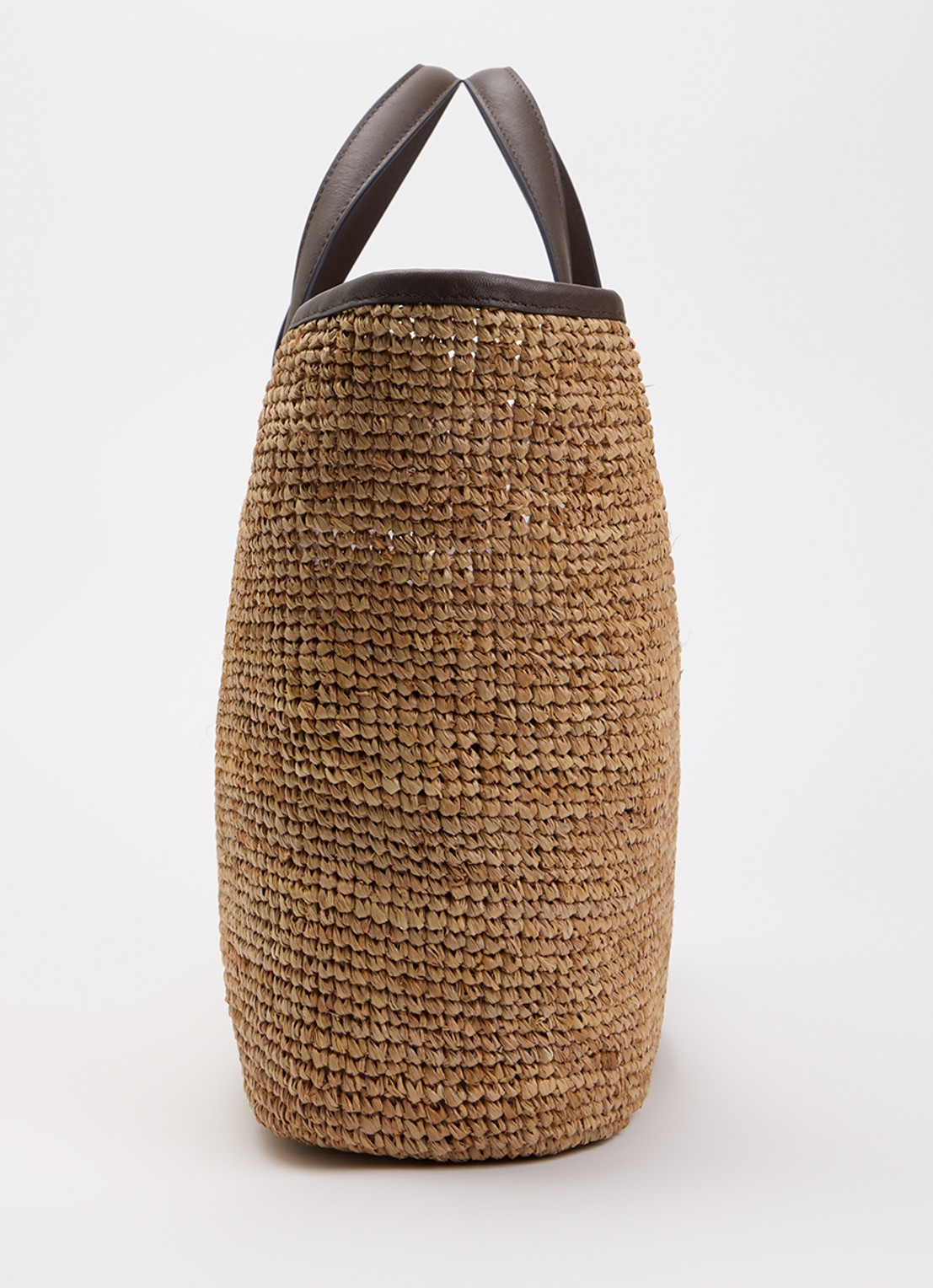 Zadig&Voltaire Wings shopper van raffia met logo - detail 2 camel