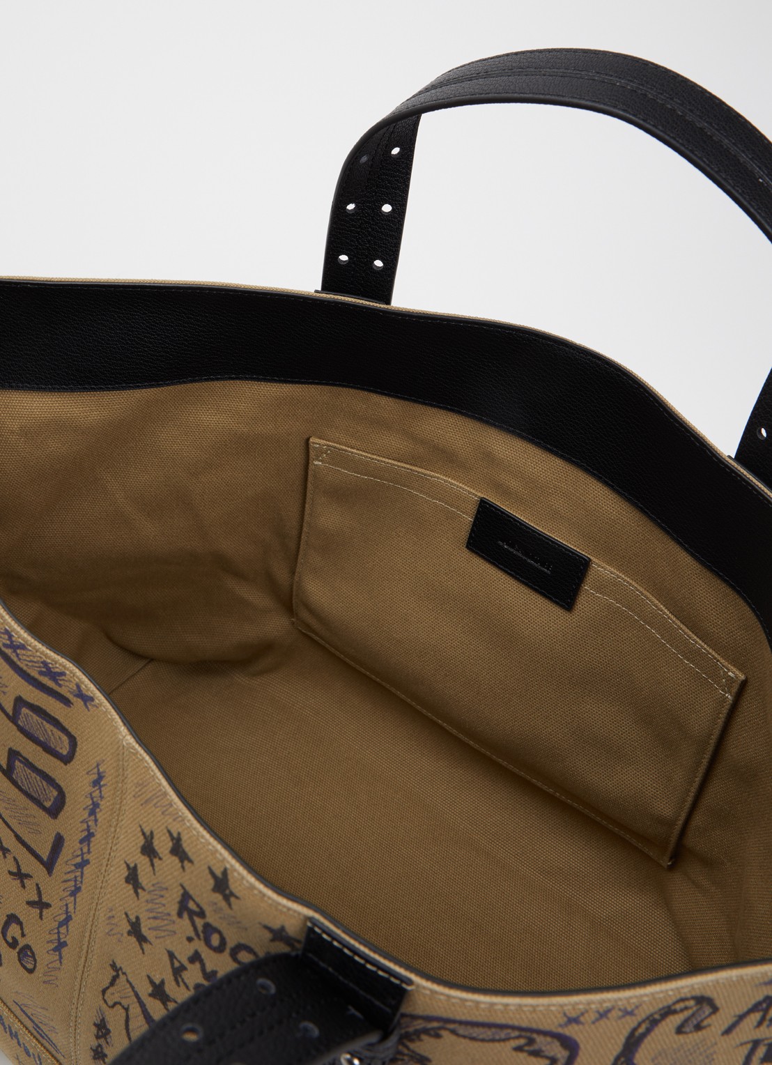 Zadig&Voltaire Z Camp Tote handtas van canvas - detail 2 khaki