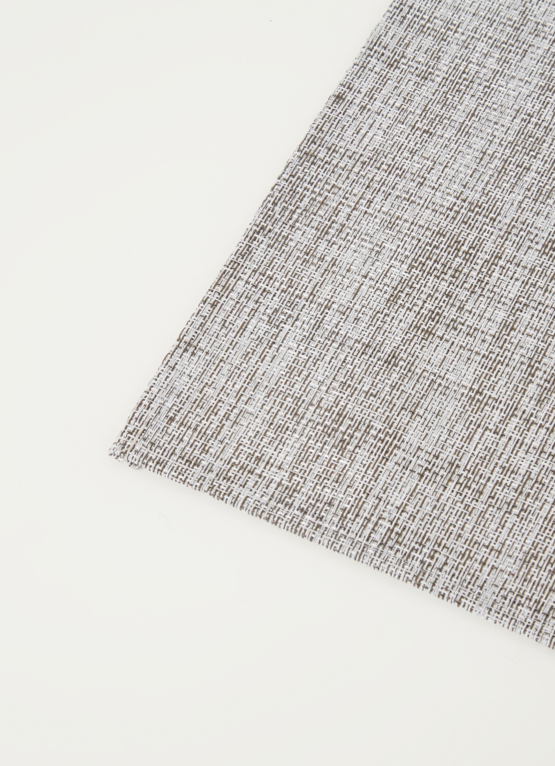 ZicZac Rib placemat 33 x 45 cm - detail 3 grijs