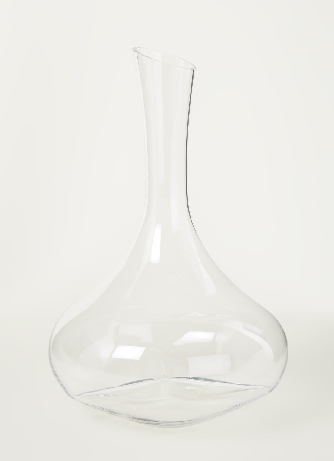 Zieher Pebble decanteerkaraf 1,8 liter - voorkant 3 transparant