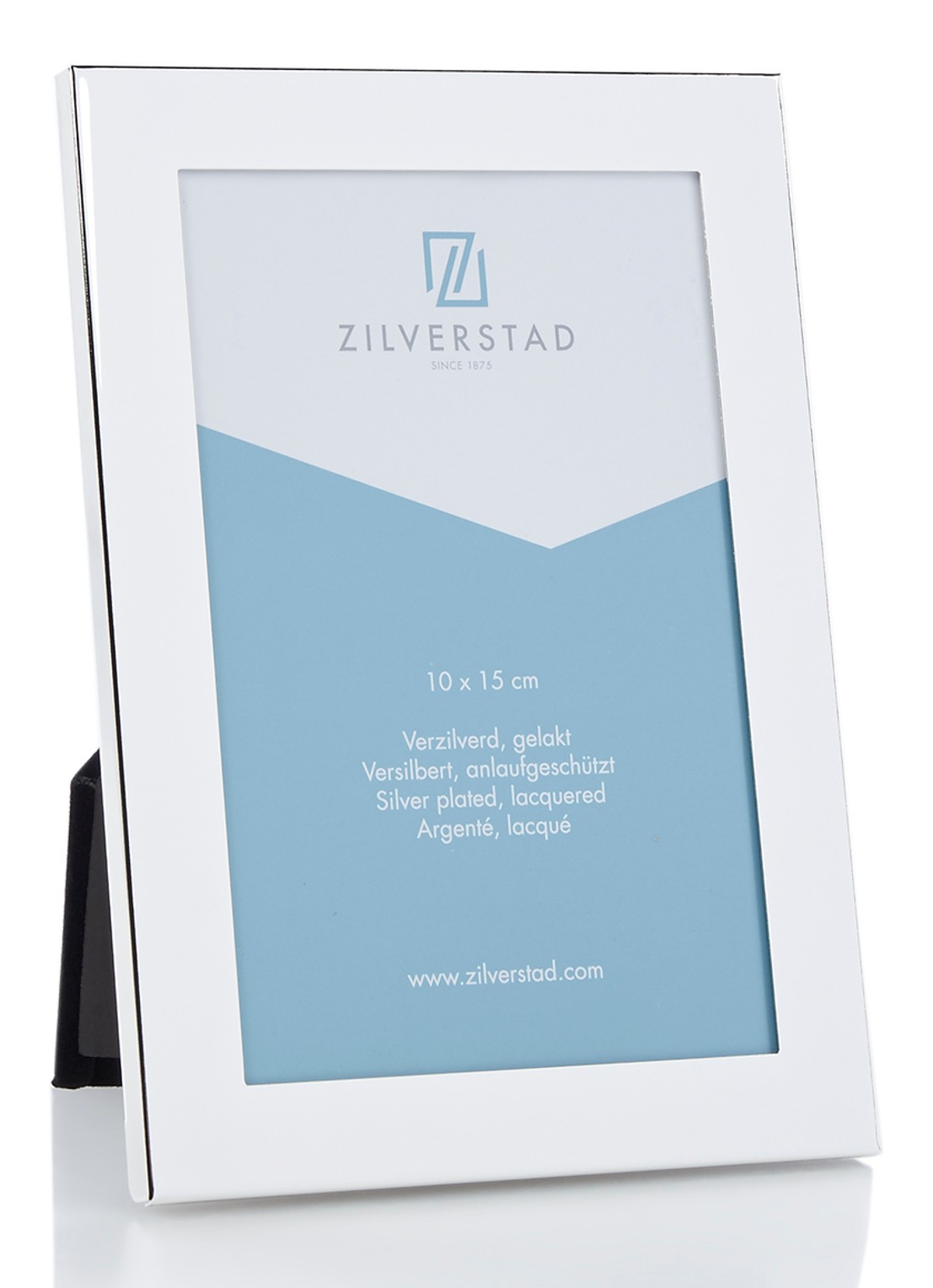 Zilverstad Riga fotolijst - voorkant zilver