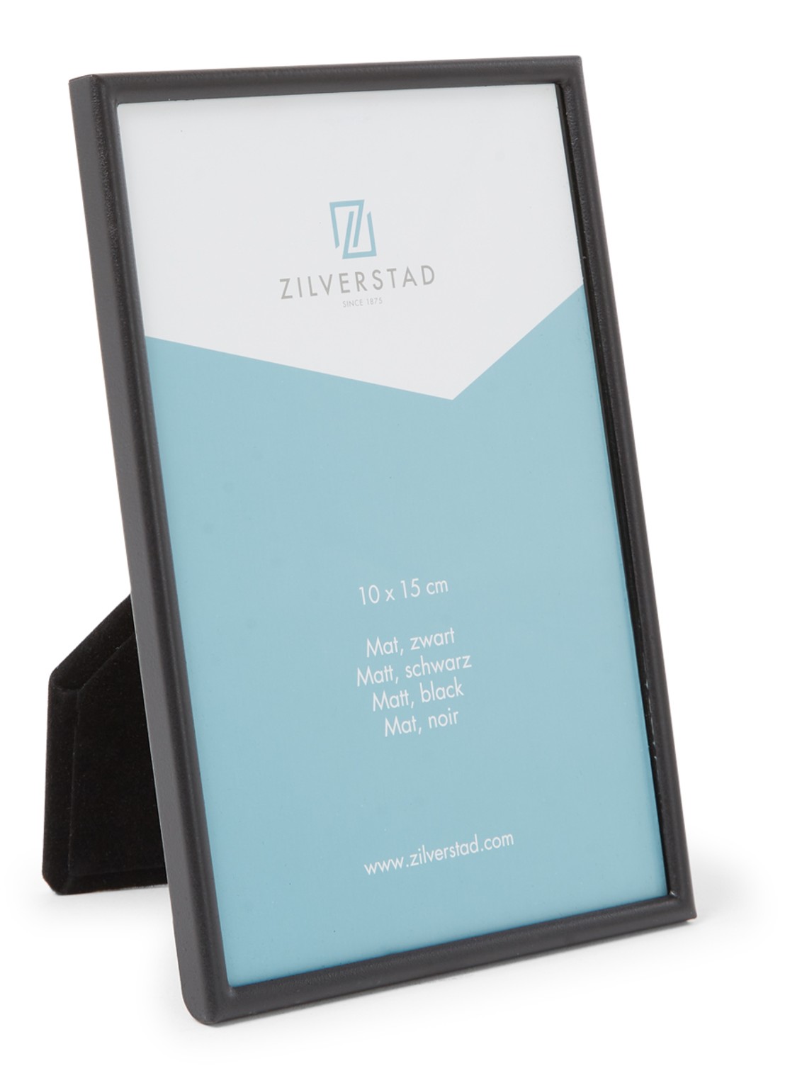 Zilverstad Sweet Memory fotolijst - voorkant zwart