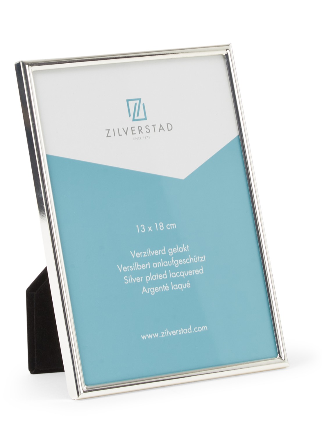 Zilverstad Sweet Memory fotolijst - voorkant zilver