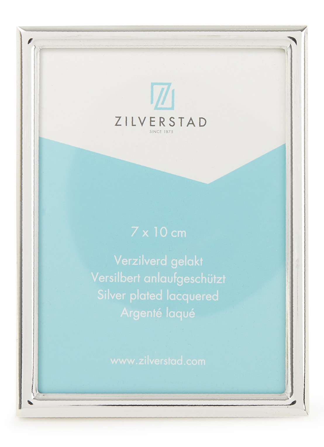 Zilverstad Sweet Memory fotolijst - voorkant zilver