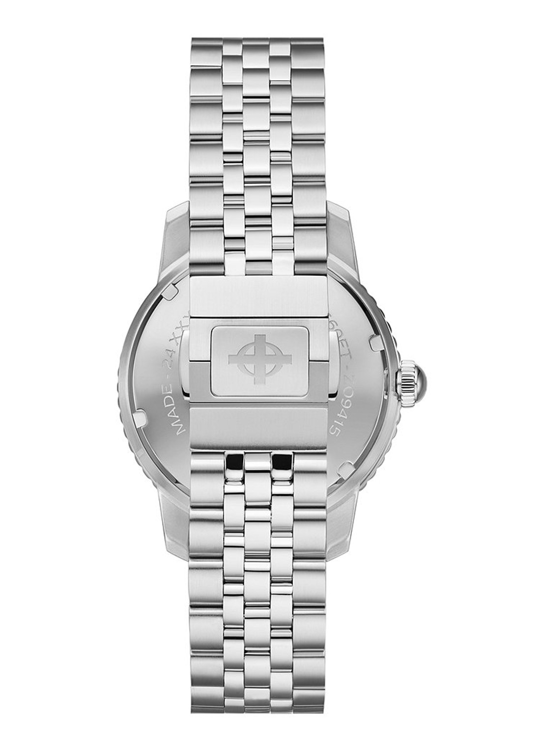 Zodiac Gmt horloge ZO9415 - detail zilver