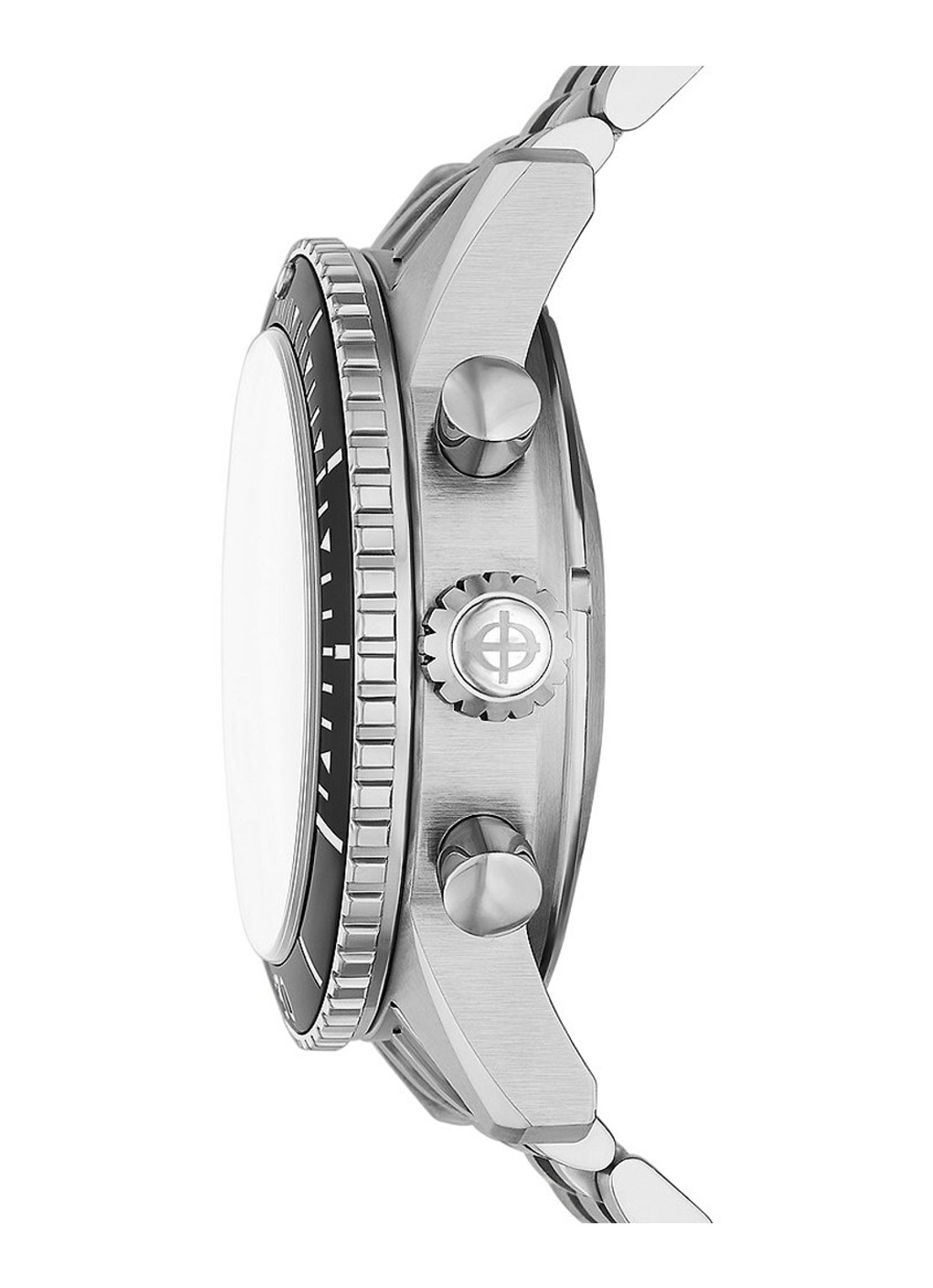 Zodiac Sea-Chron horloge ZO3605 - detail 3 zilver