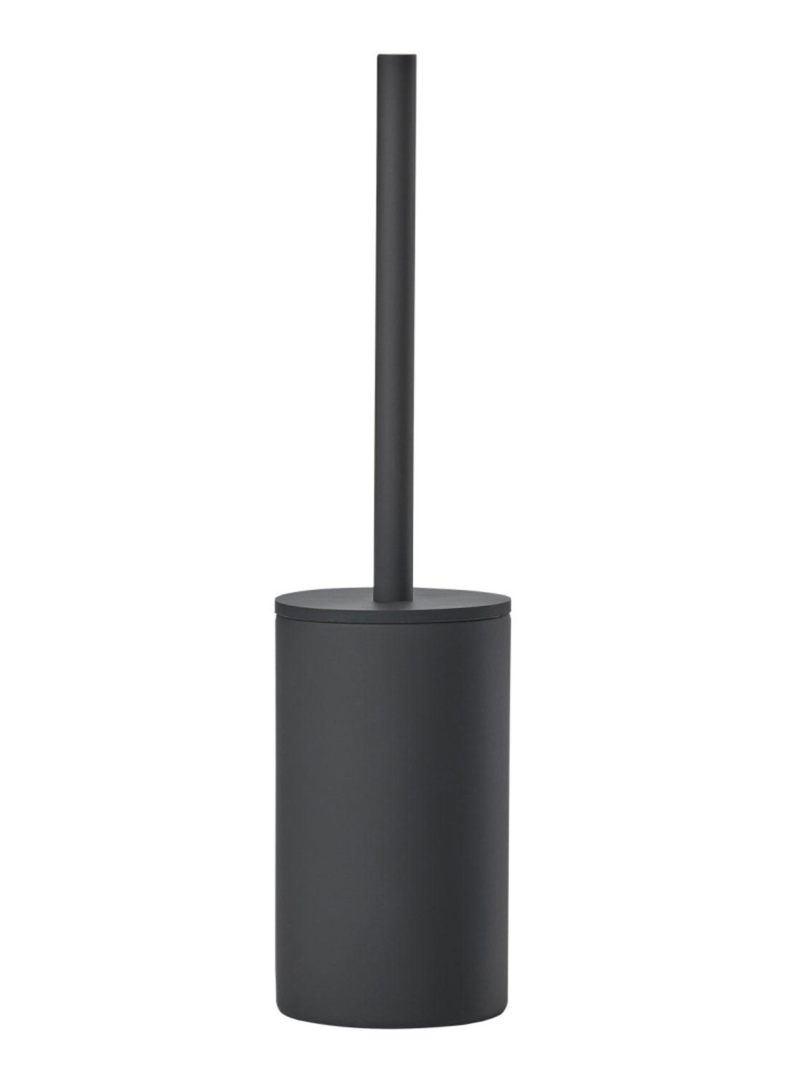 Zone Denmark Karma toiletborstel 38 cm - voorkant zwart