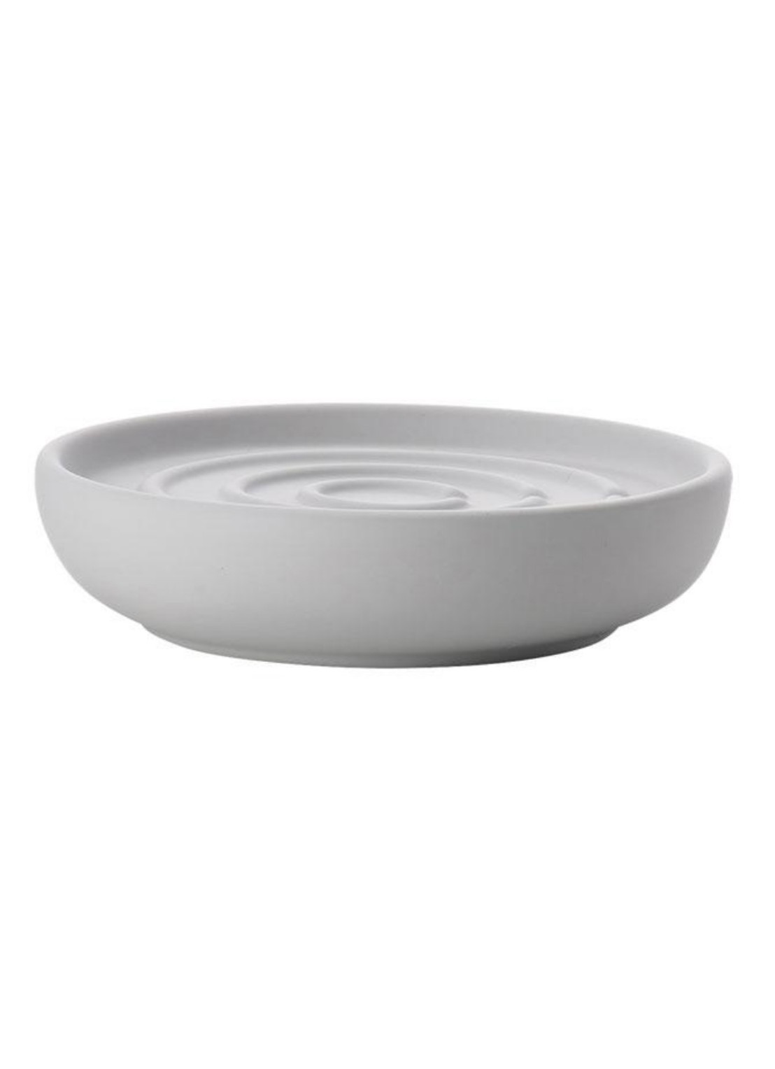 Zone Denmark Nova zeepschaal 11 cm - voorkant grijs
