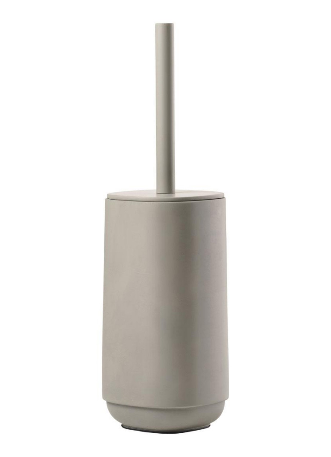 Zone Denmark Time toiletborstel met houder 36 cm - voorkant lichtgrijs