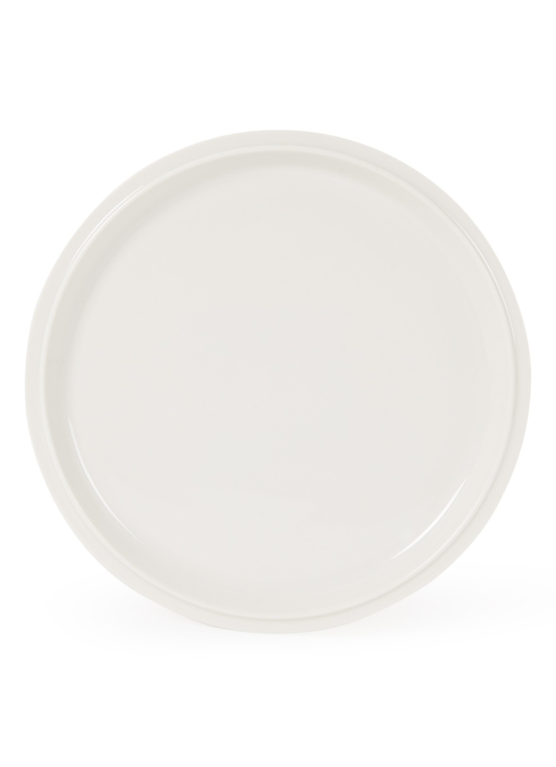 Zone Eau dinerbord 24 cm - voorkant wit