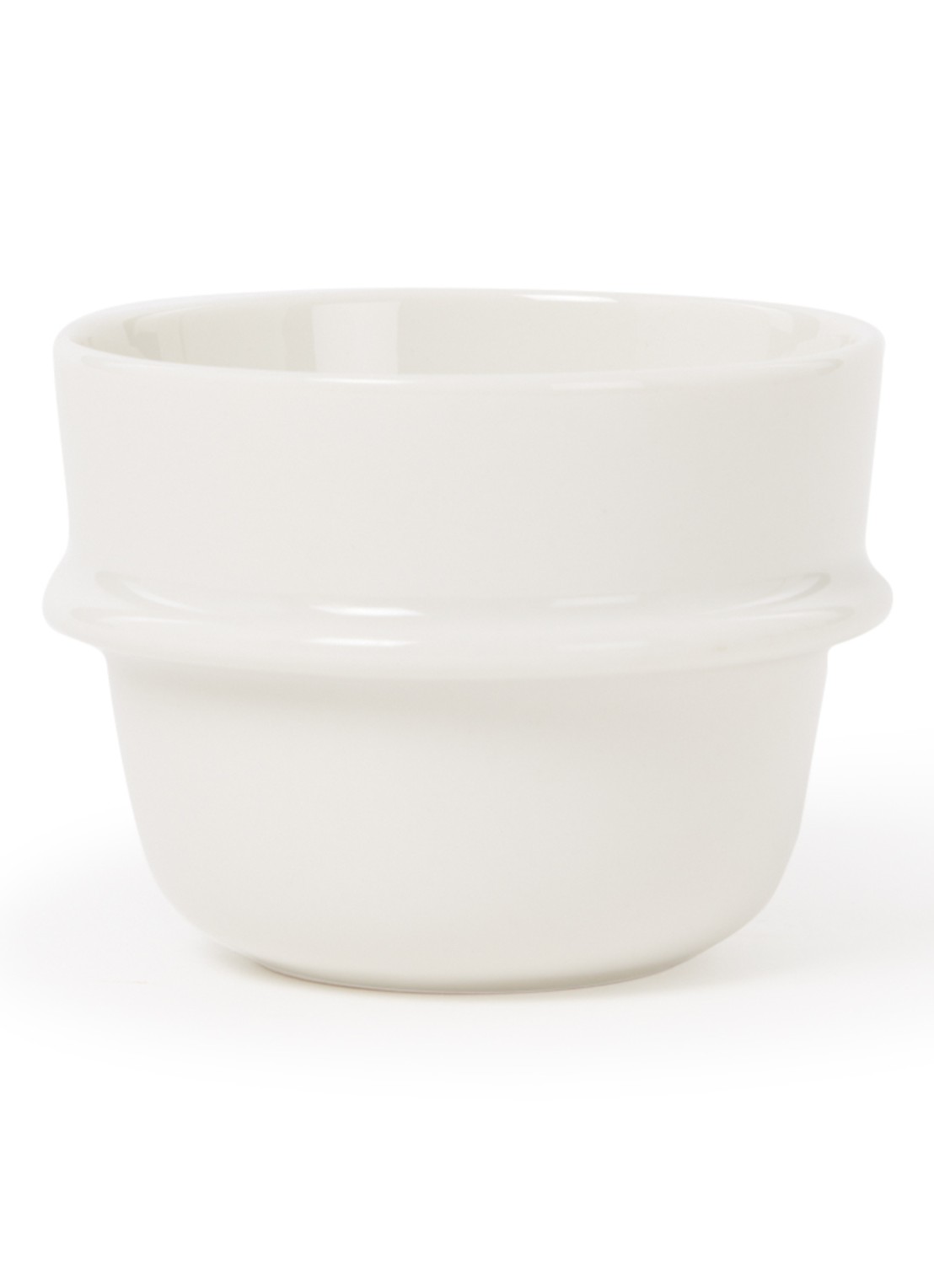 Zone Eau koffiekopje 19 cl - voorkant gebroken wit