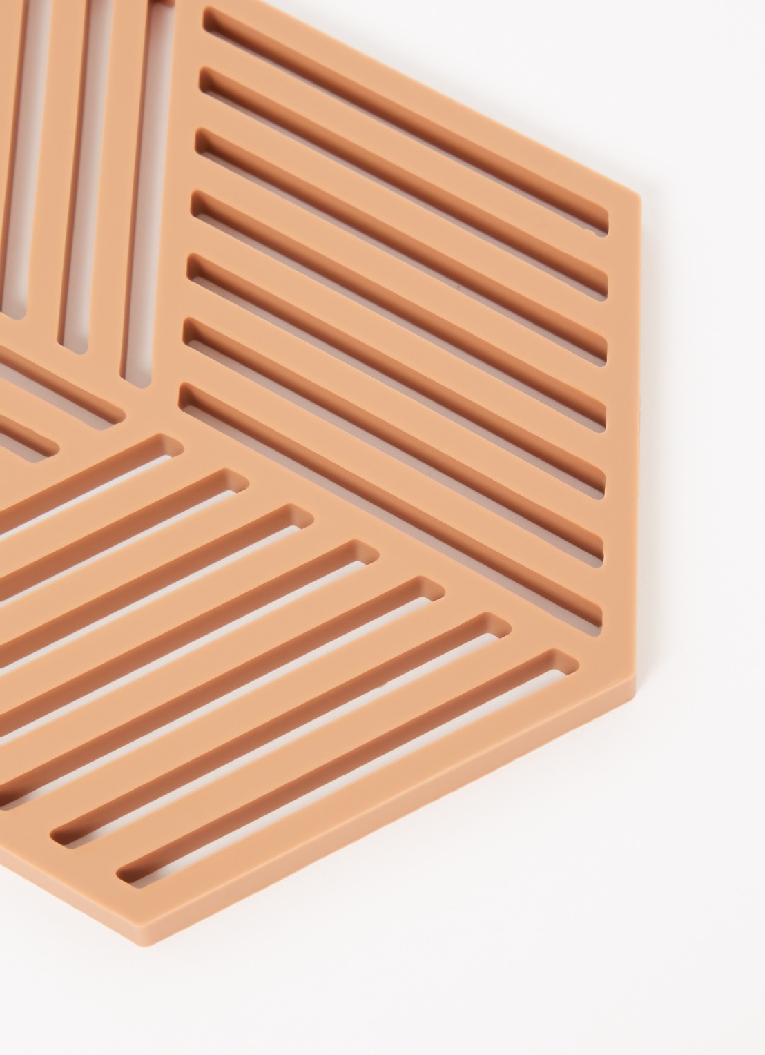 Zone Hexagon onderzetter - voorkant 2 roze