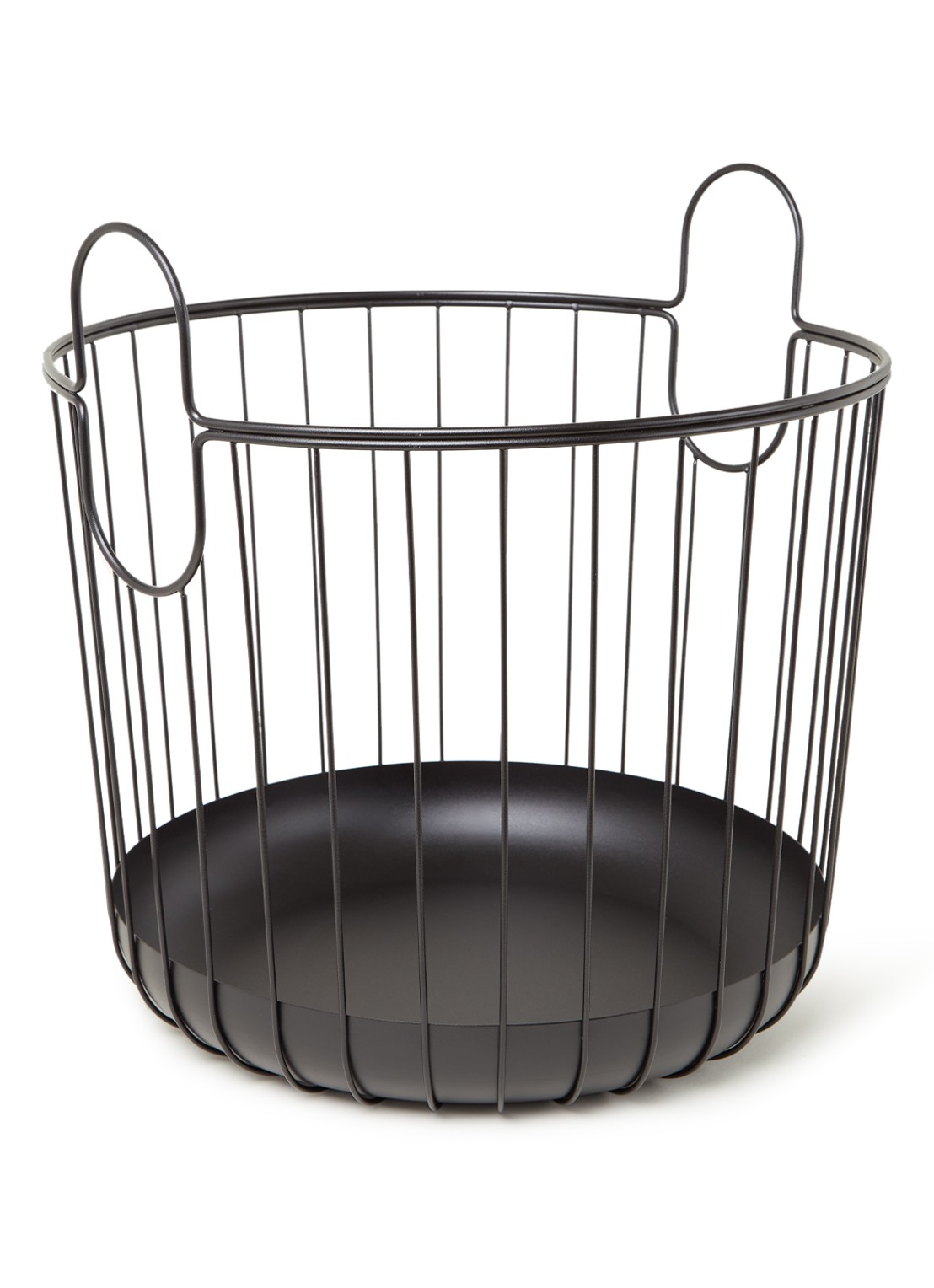 Zone Opbergmand Uni 41 cm - voorkant zwart