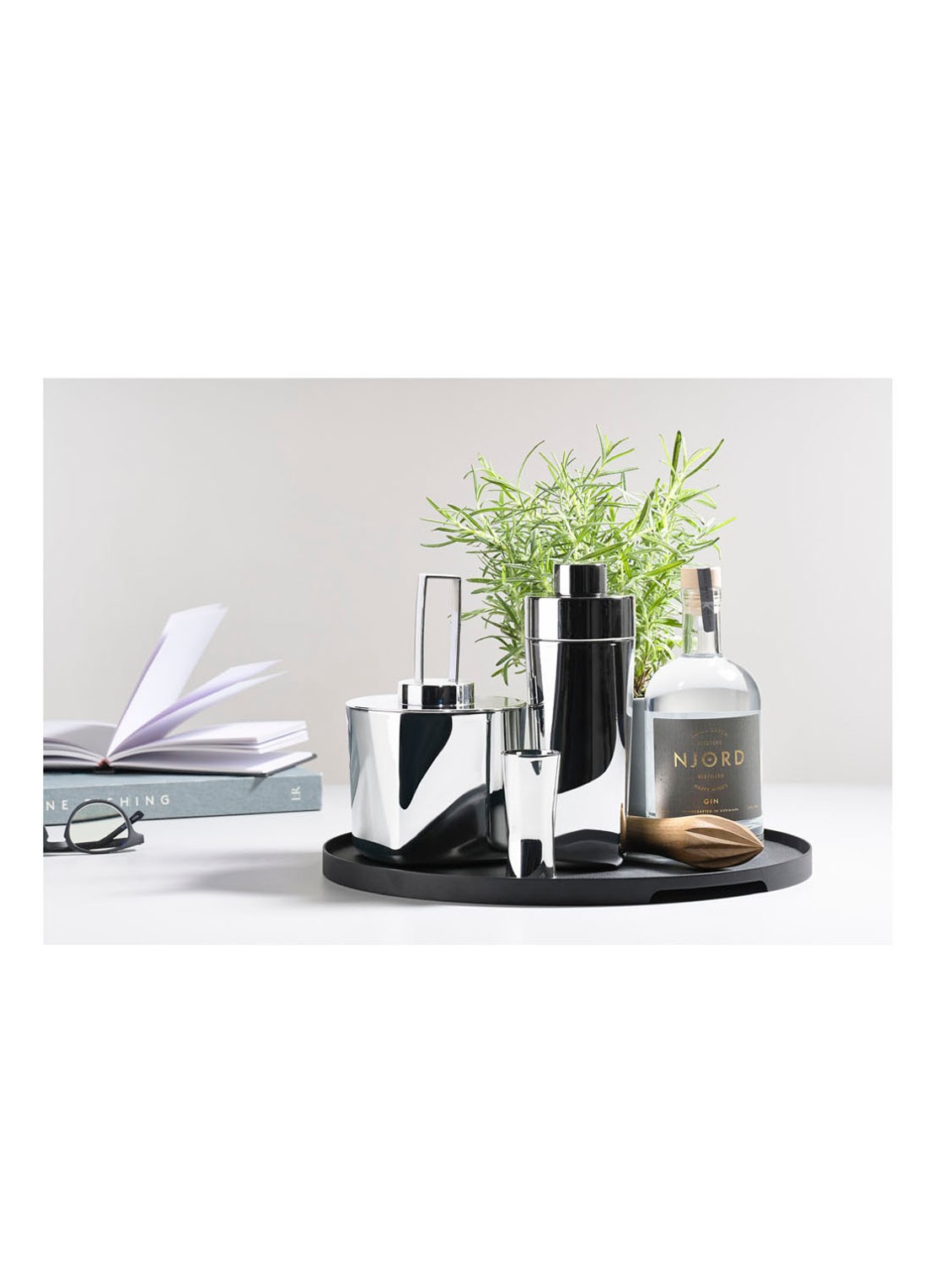 Zone Rocks ijsemmer met tang 13 cm - detail 4 undefined