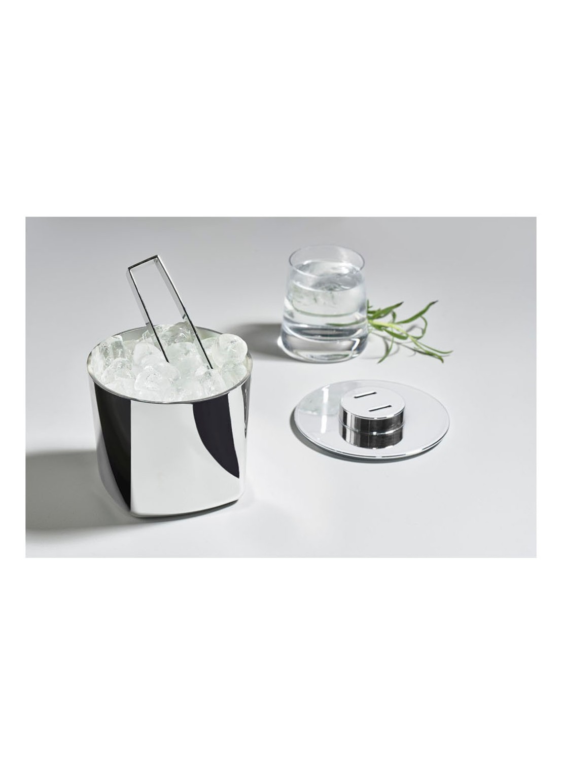 Zone Rocks ijsemmer met tang 13 cm - voorkant 2 undefined