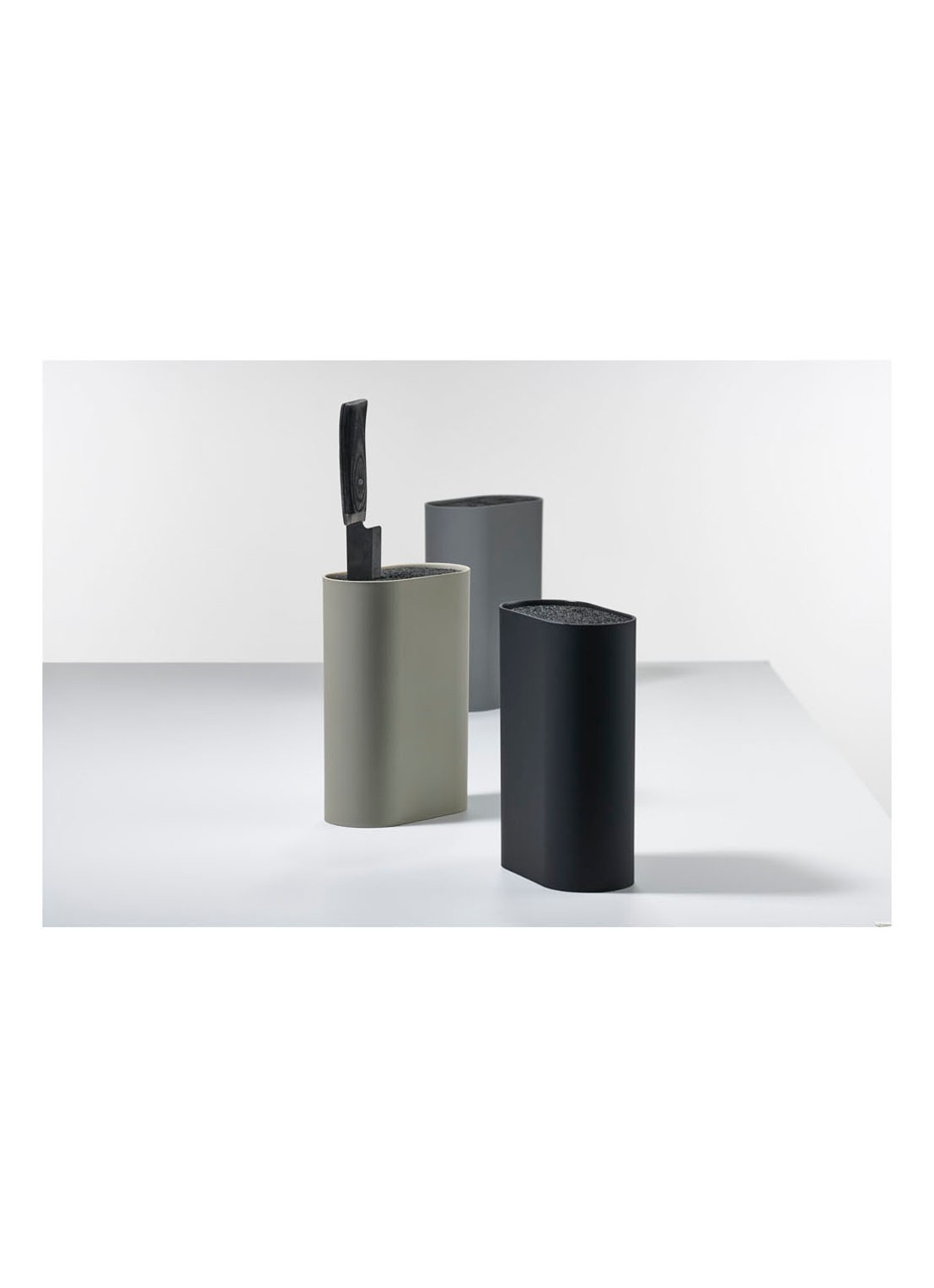 Zone Singles messenblok 25 cm - voorkant 2 zwart