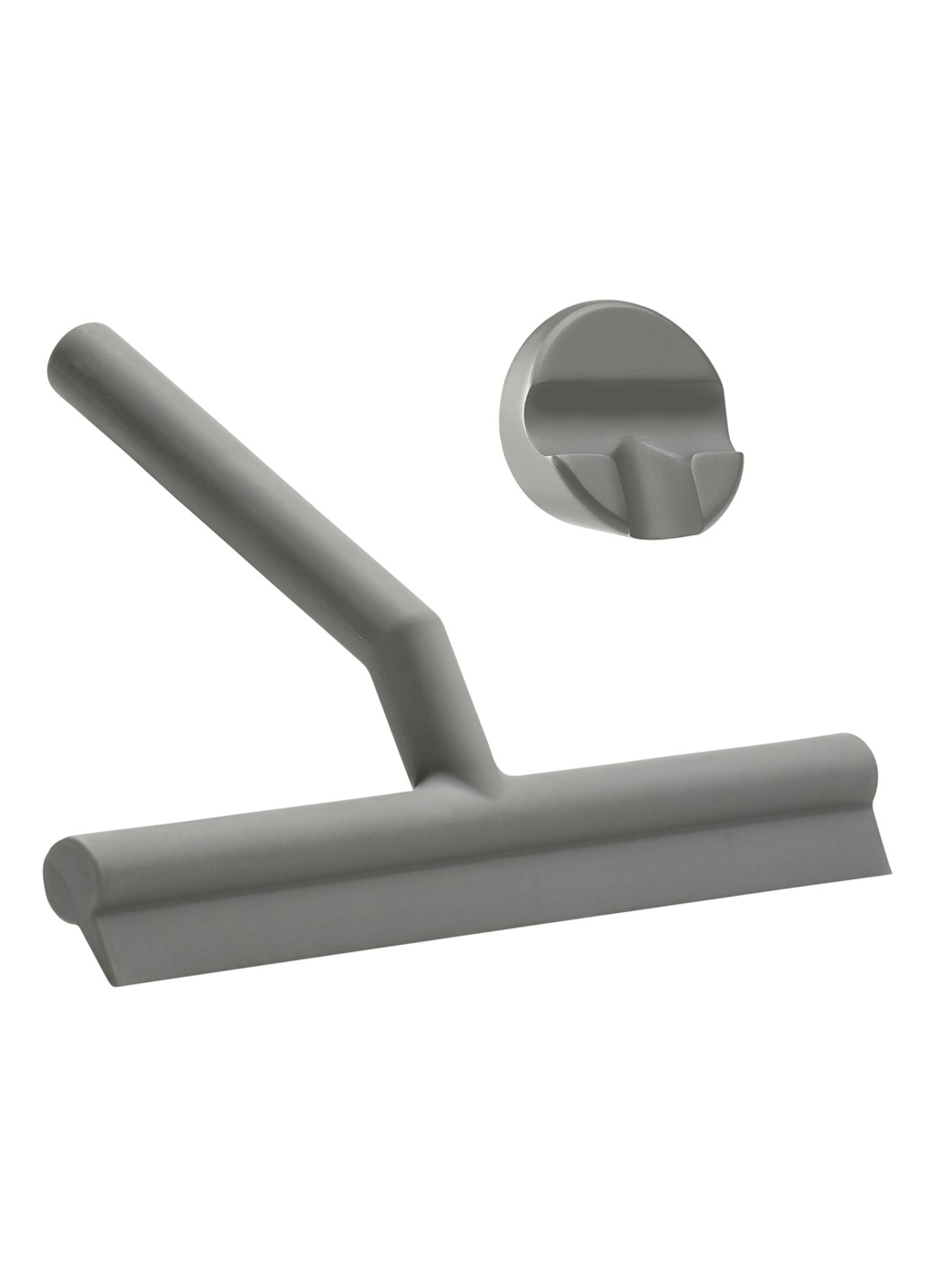 Zone Wisser met magnetische houder - voorkant middengrijs