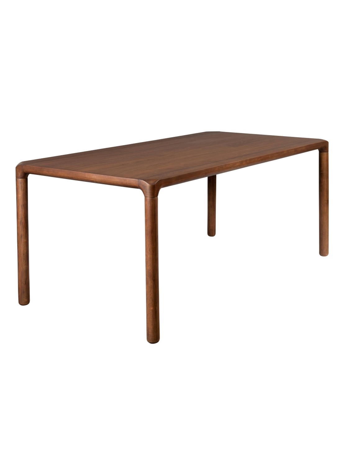 Zuiver Storm tafel 180 x 90 cm - voorkant bruin
