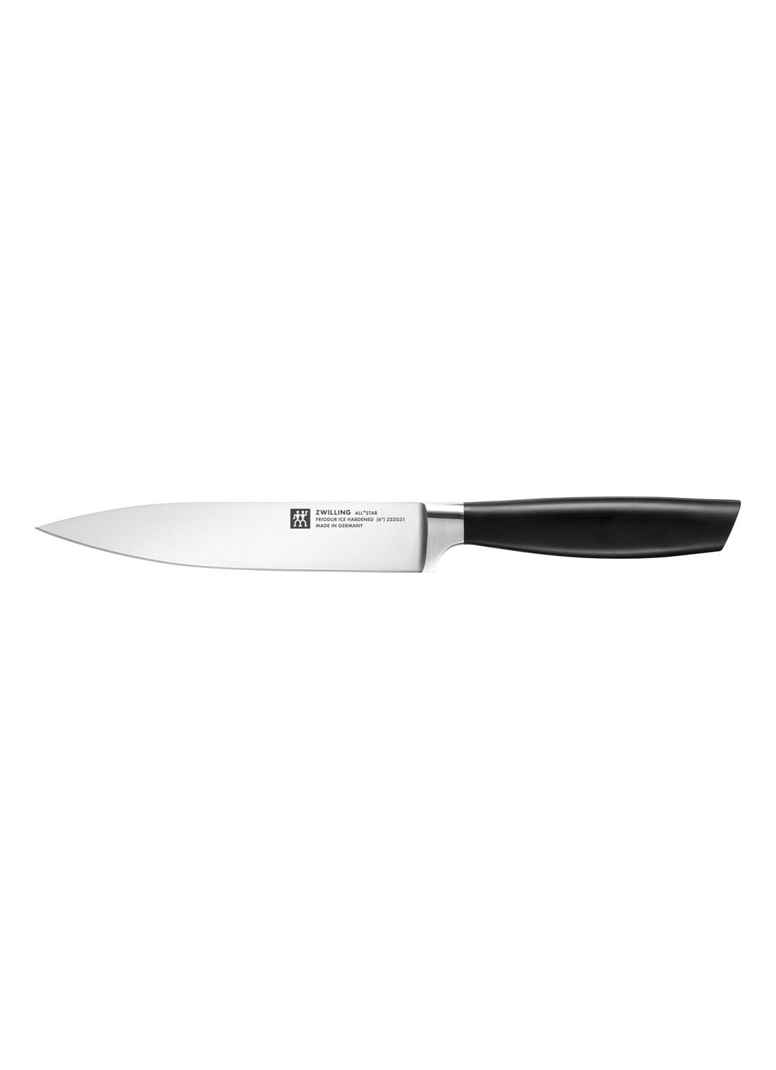 Zwilling All Star vleesmes 16 cm - voorkant zilver