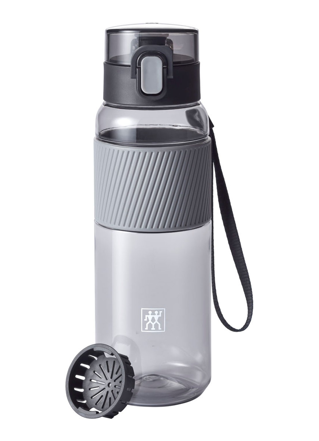 Zwilling Bottle waterfles 68 cl - voorkant 2 donkergrijs