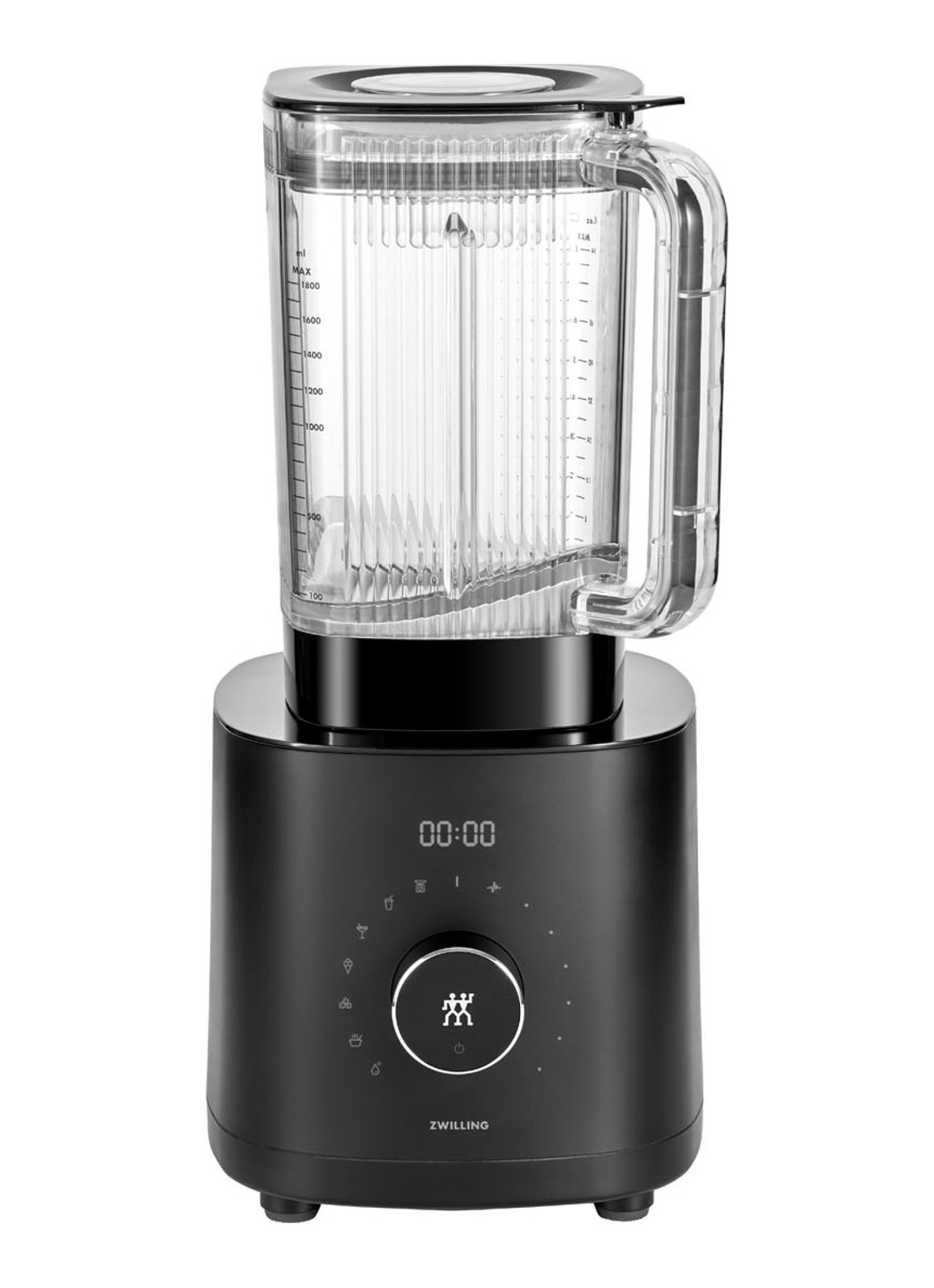 Zwilling Enfinigy Black Power blender - voorkant zwart