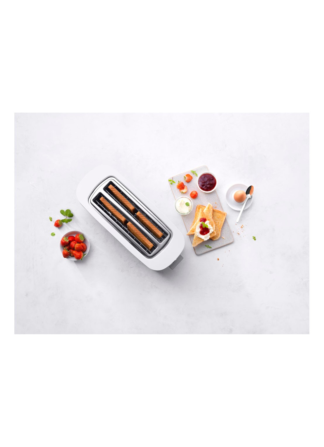 Zwilling Enfinigy broodrooster 2-slots  - voorkant 2 zilver