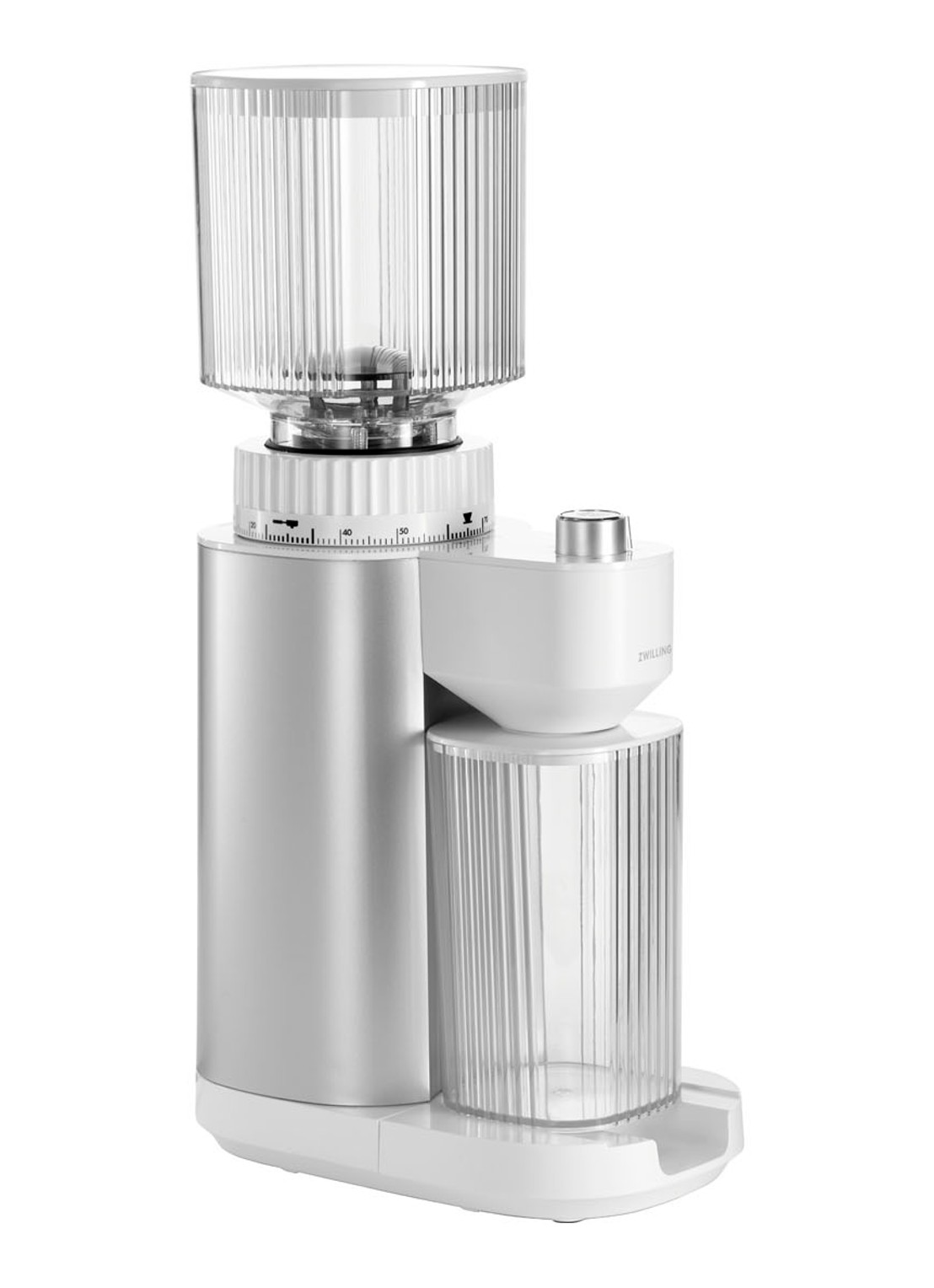 Zwilling Enfinigy koffiemolen 53104-600-0 - voorkant zilver