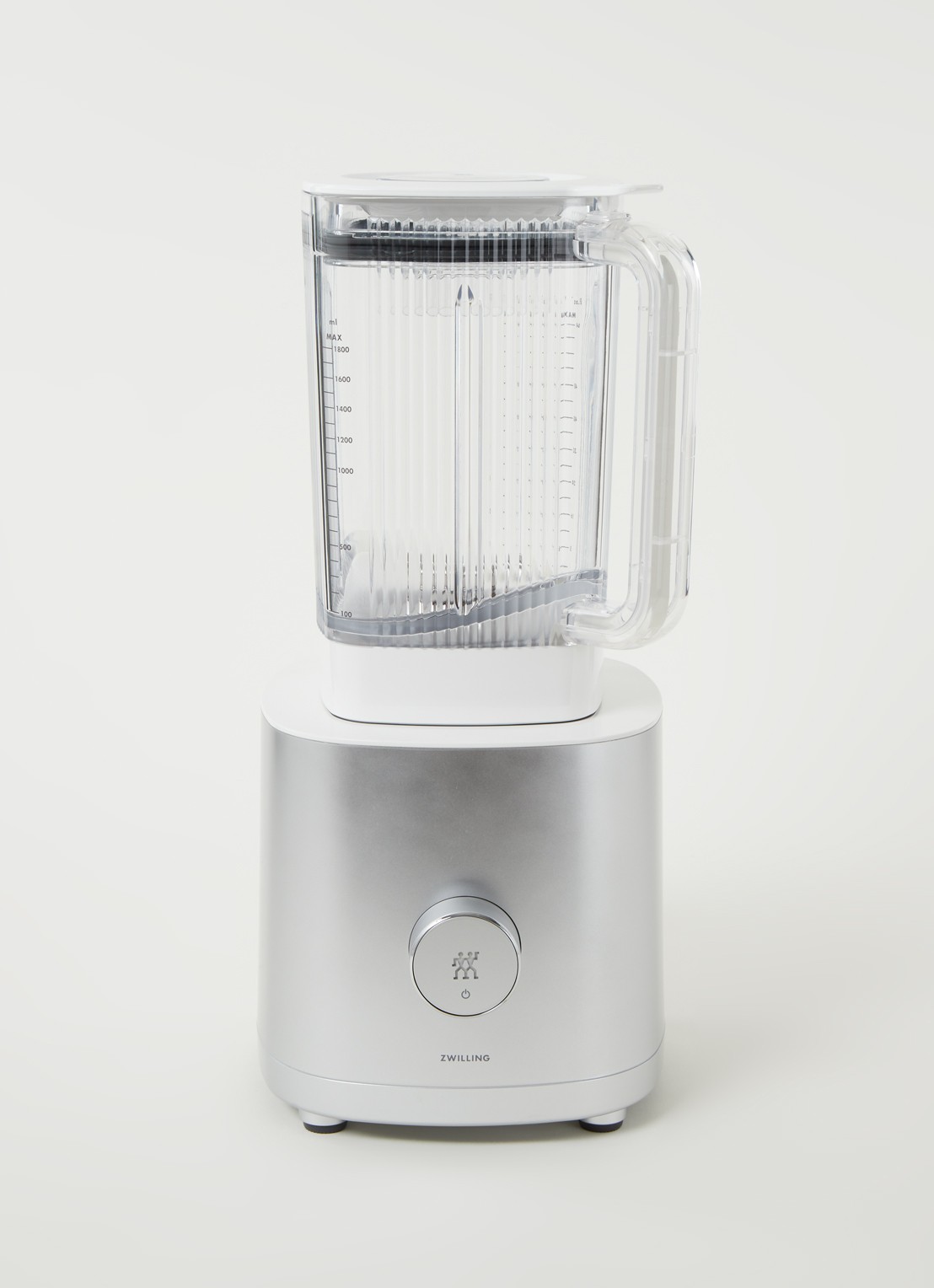Zwilling Enfinigy Power Pro blender 1,8 liter  - voorkant 2 zilver