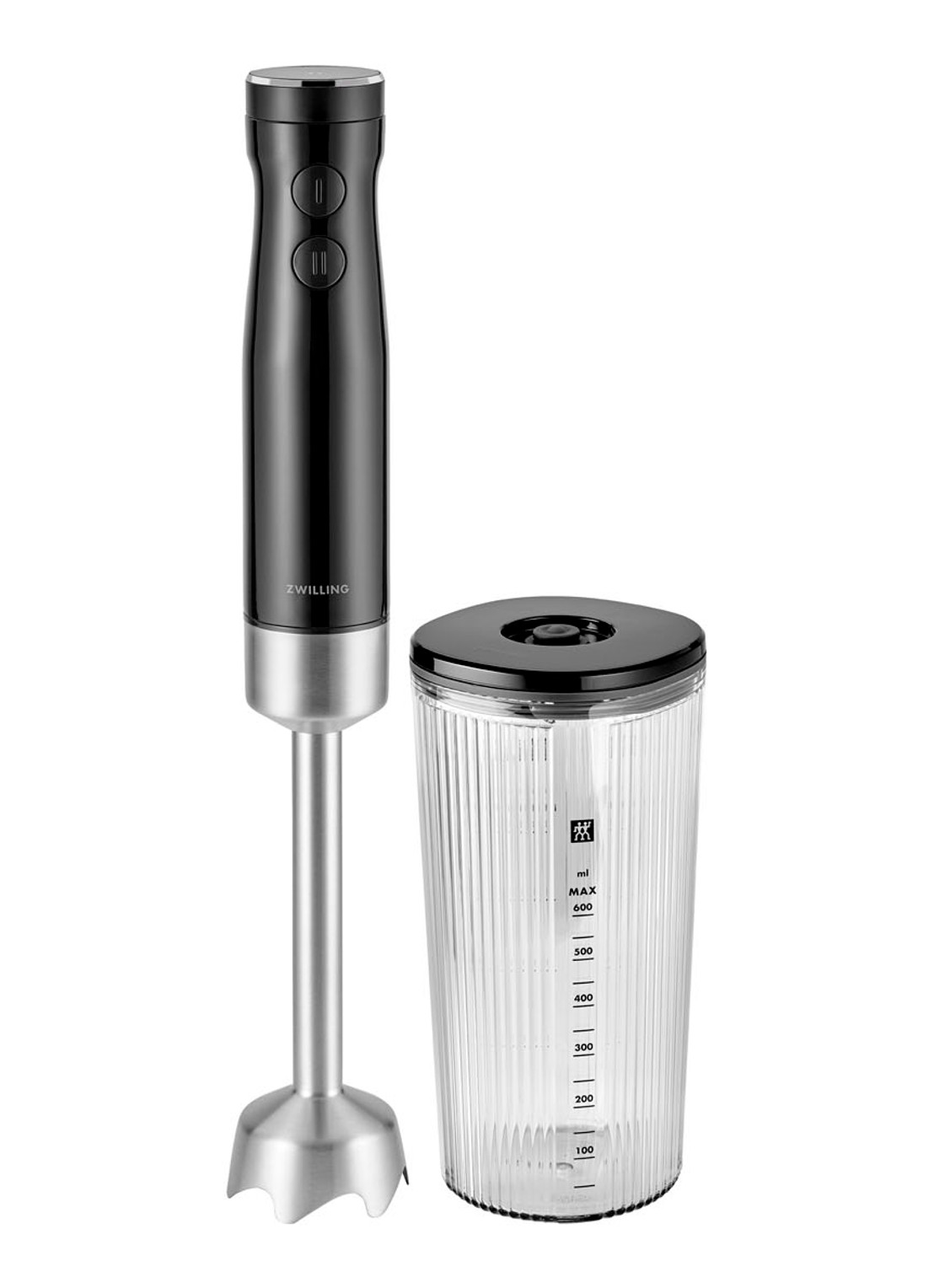 Zwilling  Enfinigy staafmixer - voorkant zwart