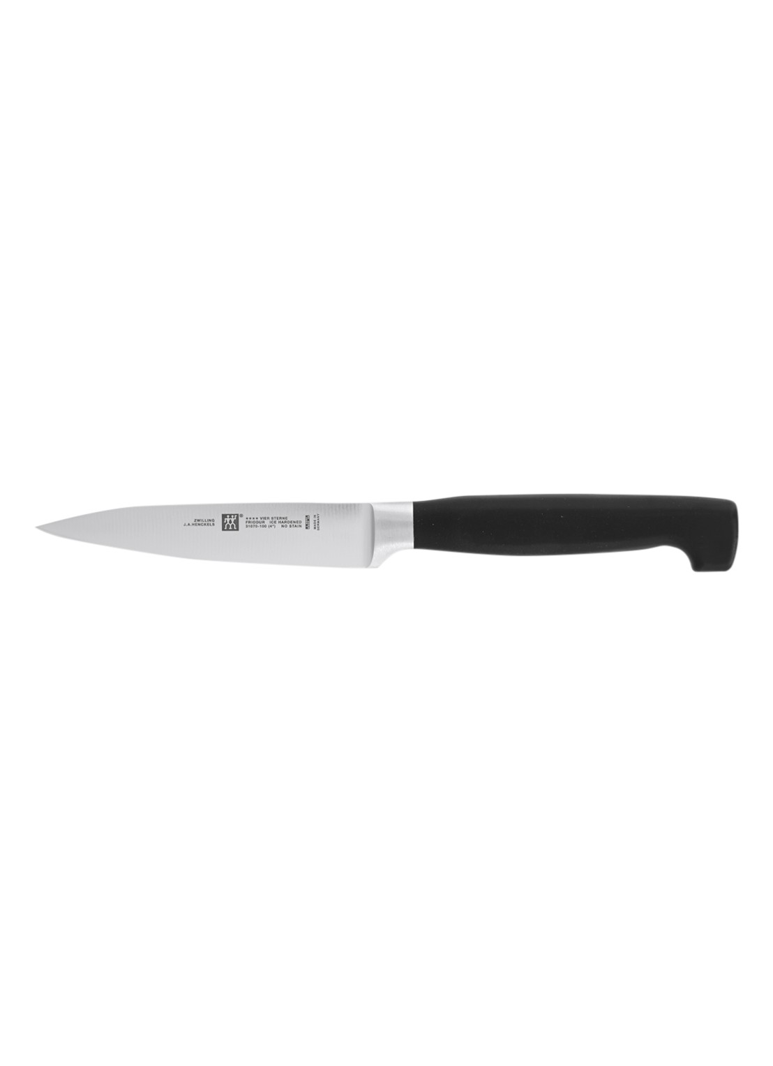 Zwilling FOUR STAR officemes 10 cm - voorkant zwart