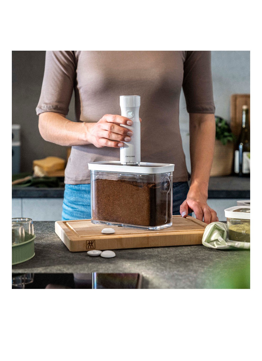 Zwilling Fresh & Save Cube 2M Bewaardoos 1800 ml - voorkant 2 transparant