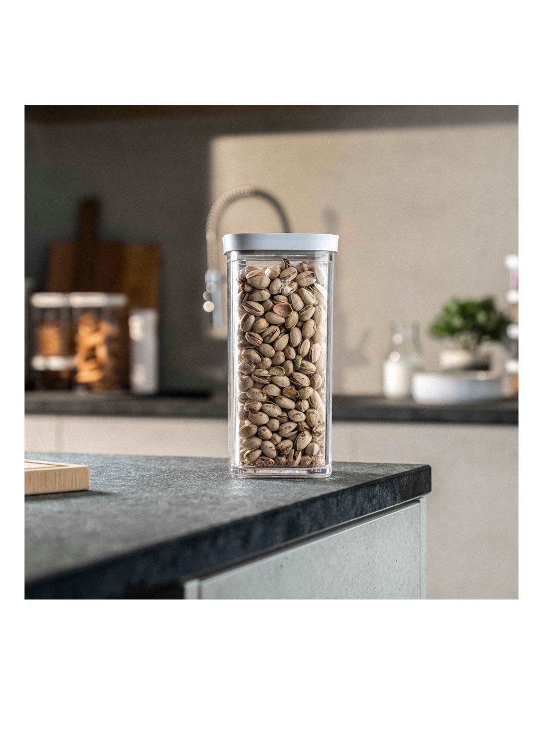 Zwilling Fresh & Save Cube 3S bewaardoos 1300 ml - voorkant 2 transparant
