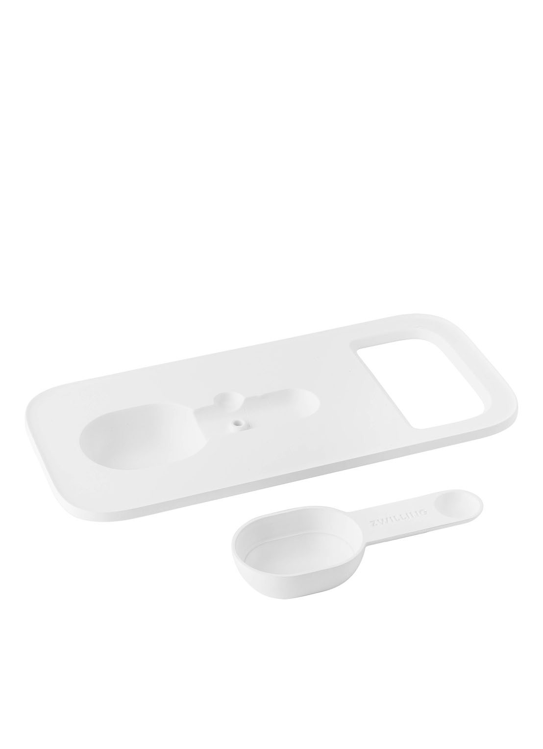 Zwilling Fresh & Save Cube M inzet met lepel - voorkant 5 wit