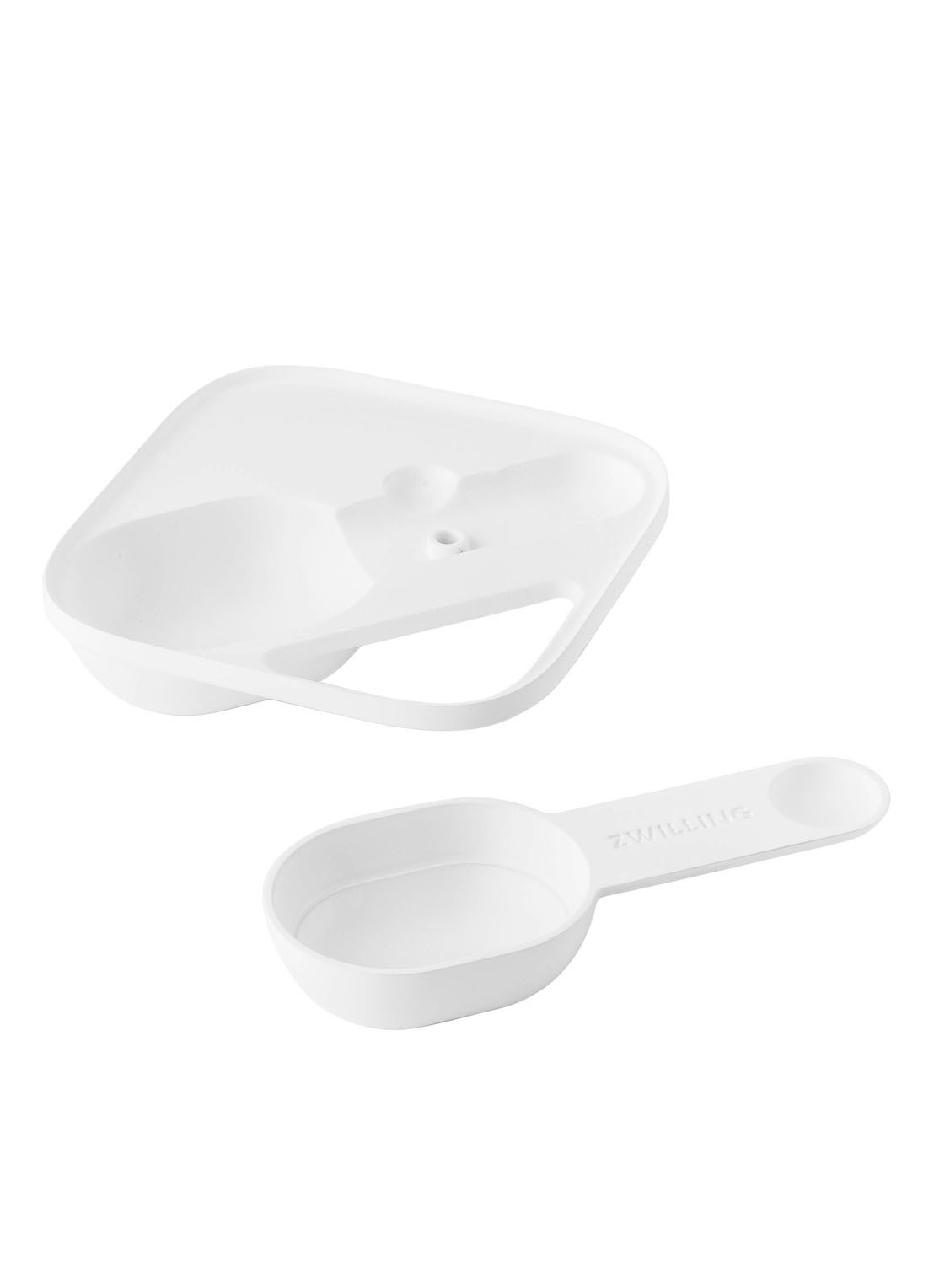 Zwilling Fresh & Save Cube S inzet met lepel - voorkant wit