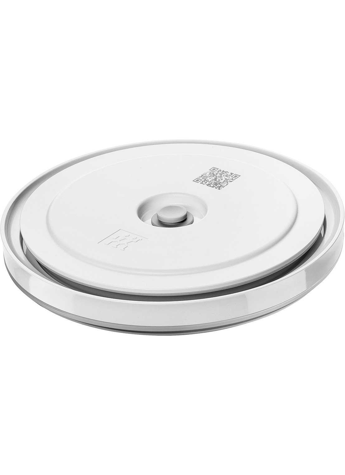Zwilling Fresh & Save Vacuüm deksel voor vershouddoos M 18 cm - voorkant wit