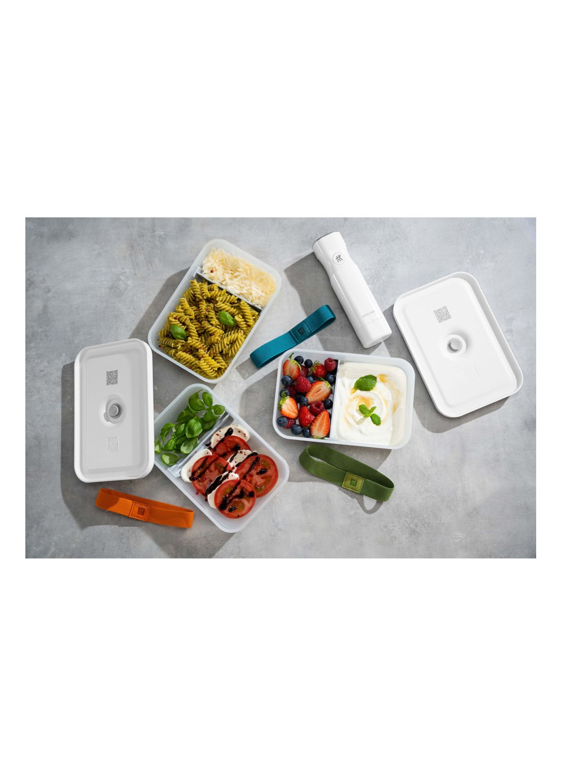 Zwilling Fresh & Save vacuüm lunchbox flat 22 x 15 x 6,5 cm - detail 3 gebroken wit