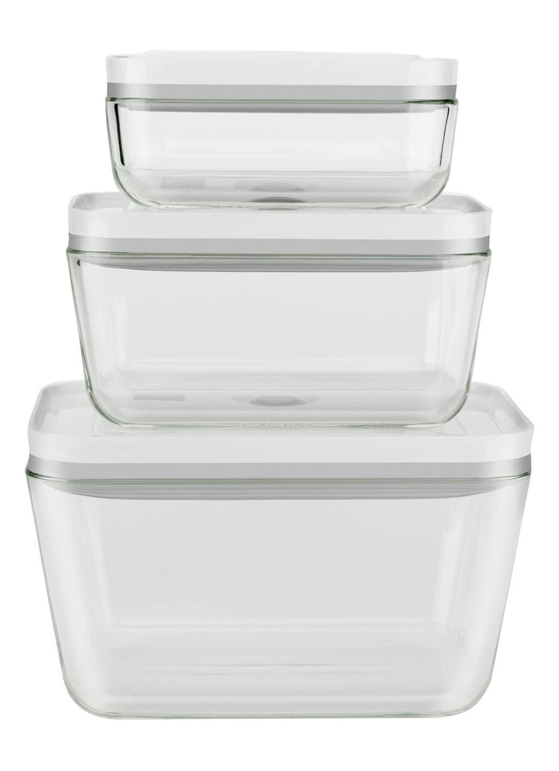 Zwilling Fresh & Save Vacuüm vershouddoos set van 3 - detail transparant