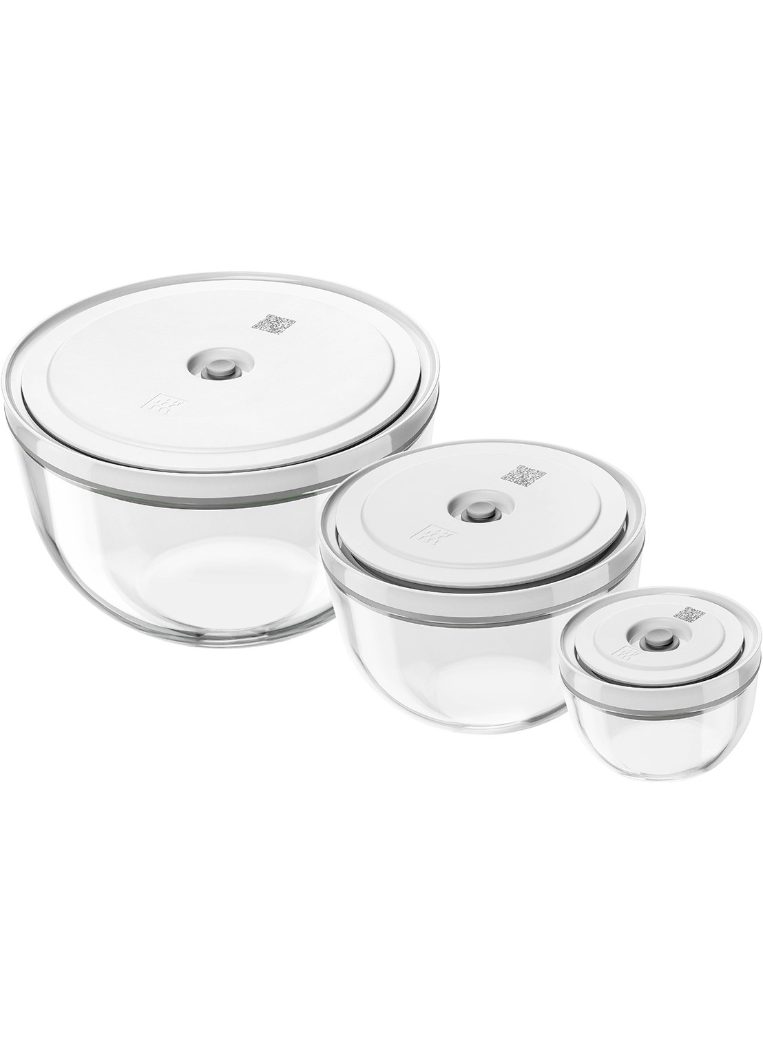 Zwilling Fresh & Save Vacuüm vershouddoos set van 3 - voorkant transparant