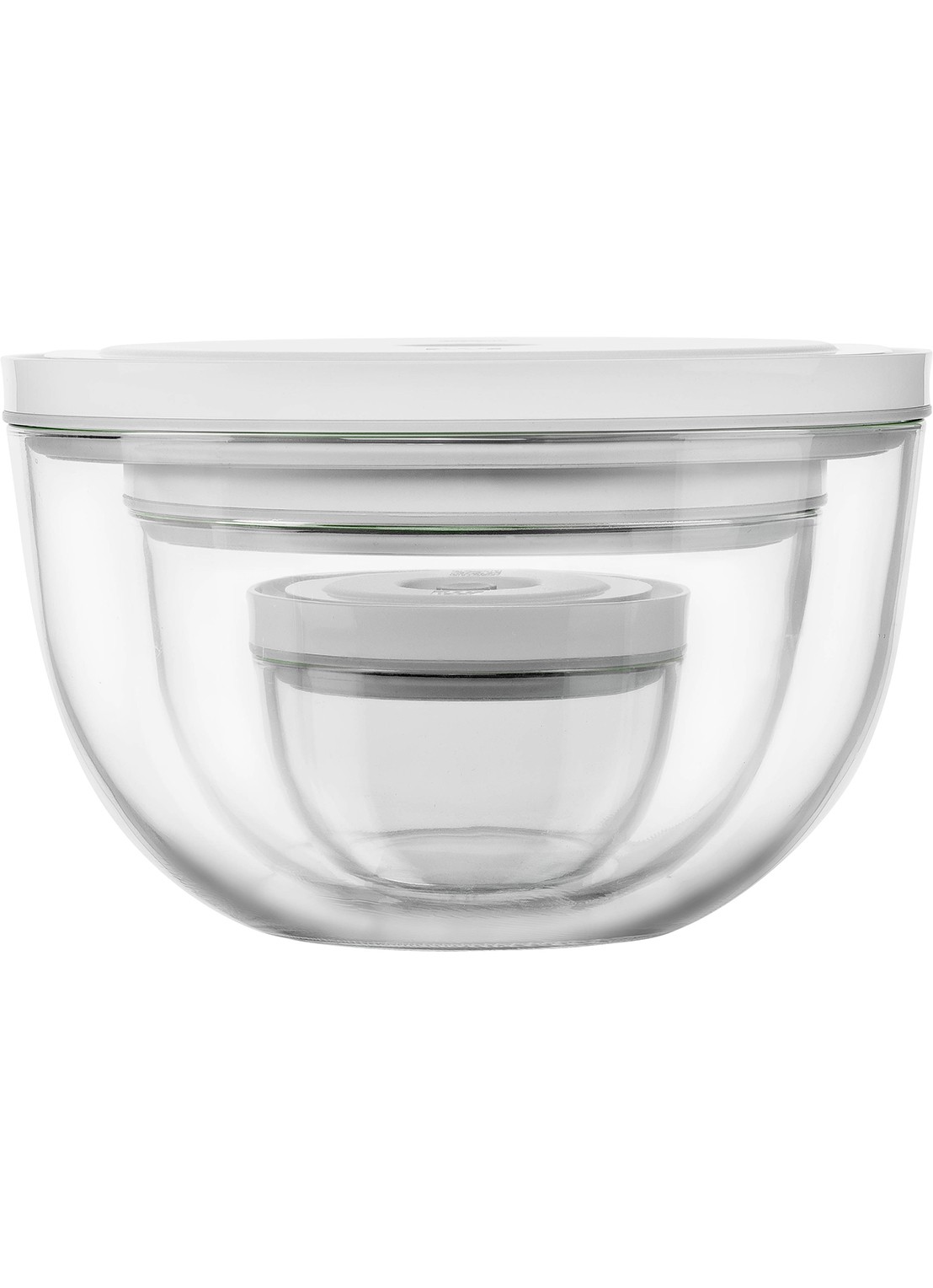 Zwilling Fresh & Save Vacuüm vershouddoos set van 3 - voorkant 2 transparant